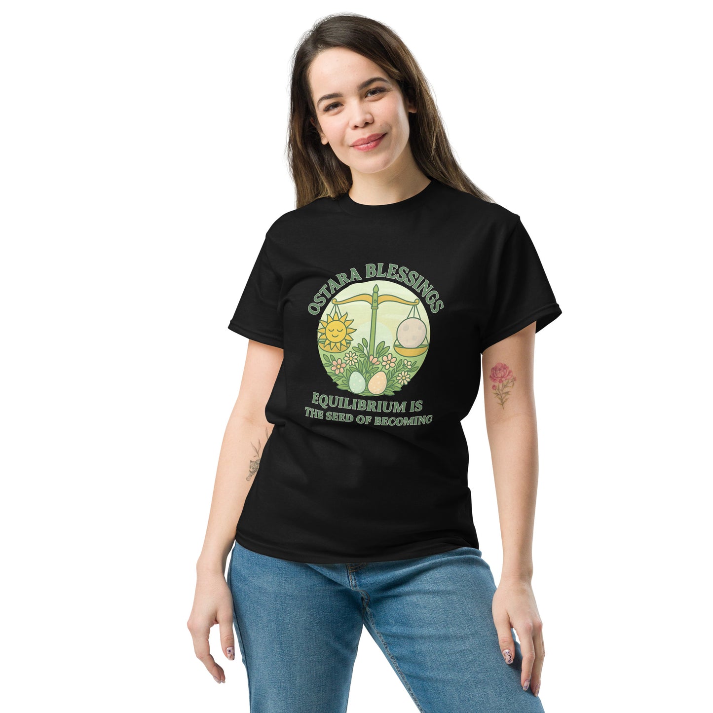 Ostara Blessings – Esoteric clothing Honoring Spring Equilibrium femaale