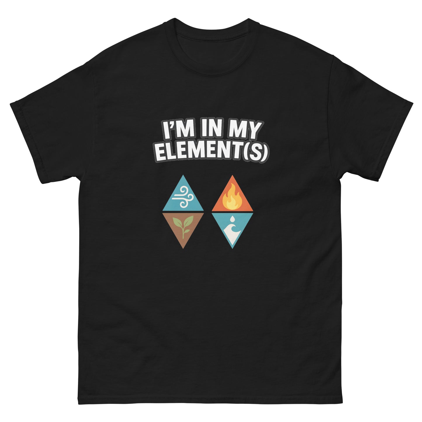 I’m in My Element(s) – Esoteric Apparel Featuring the 4 Elements black