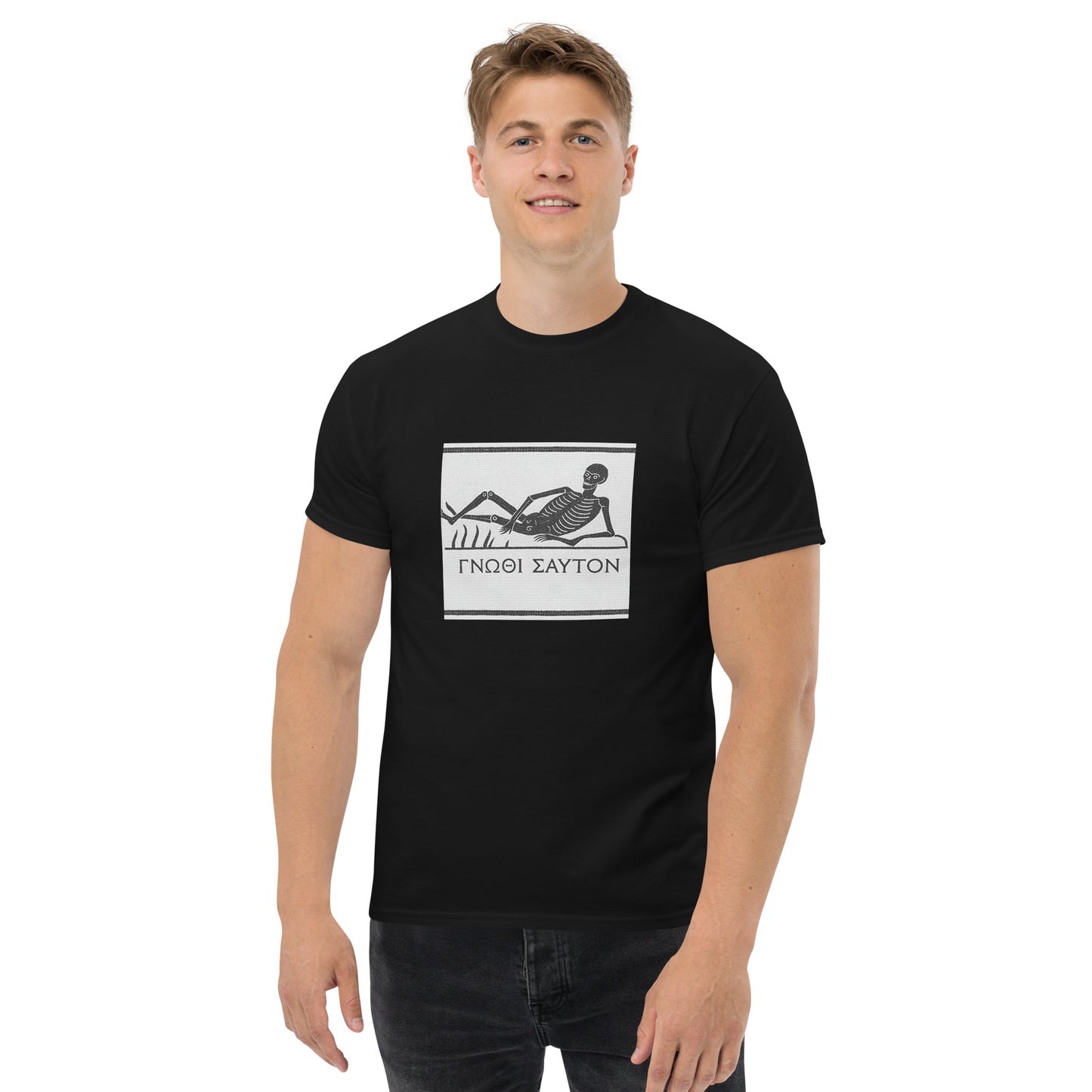 Know Thyself Ancient Roman Mosaic – Esoteric Clothing male
