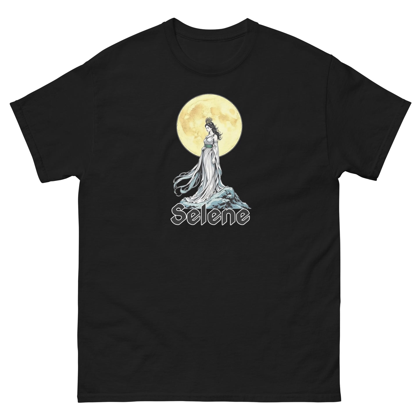 Selene Moon Goddess Esoteric Clothing | Witchy Apparel black