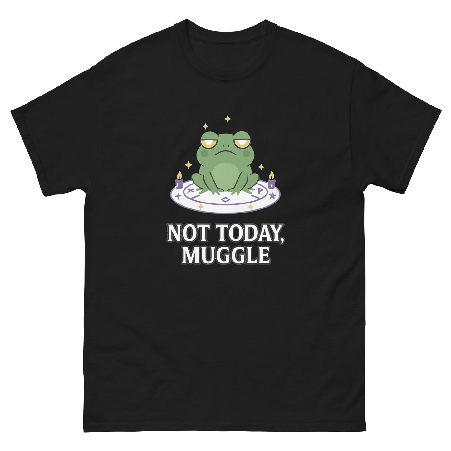 Not Today, Muggle – witchy Apparel black