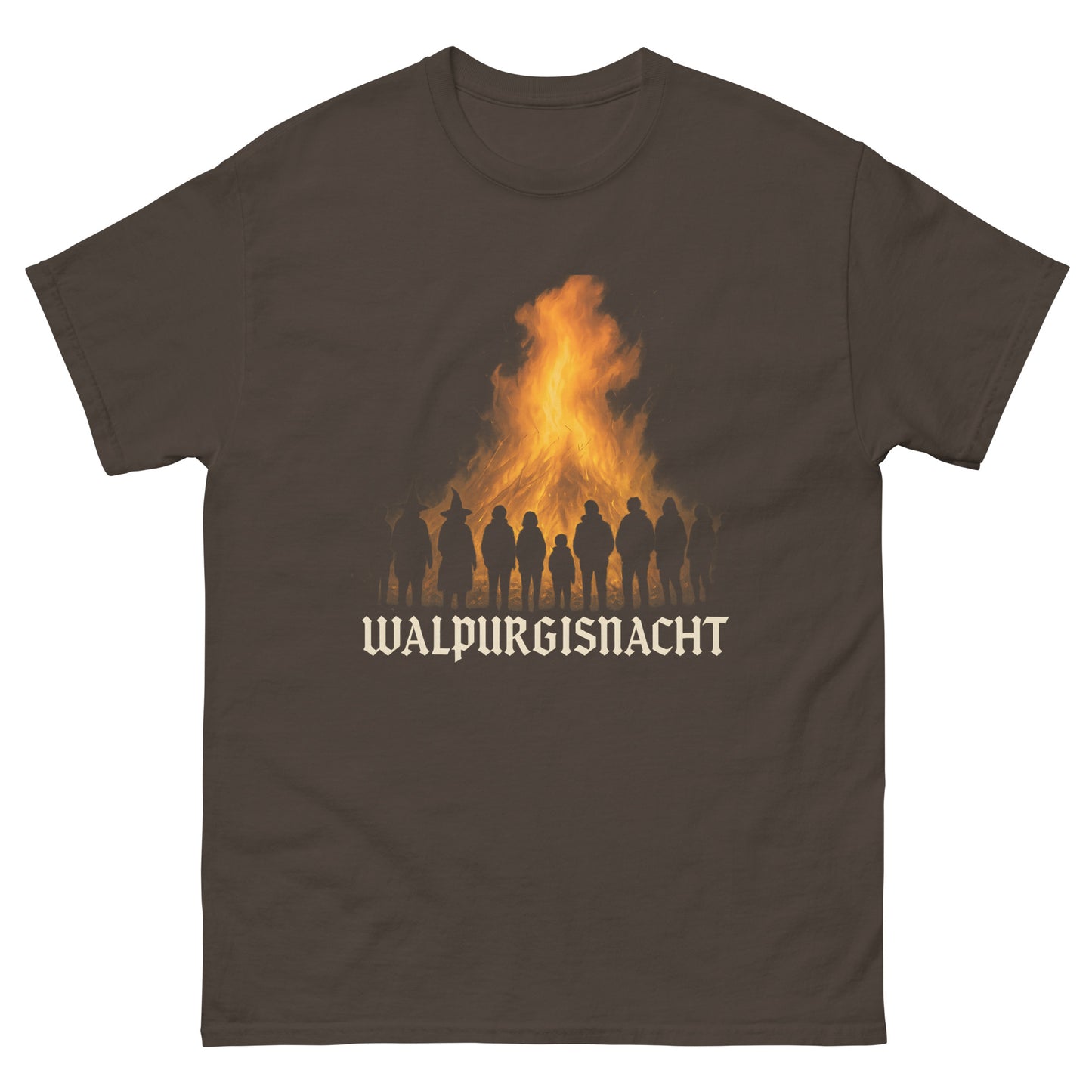 Walpurgisnacht Esoteric clothing – Spiritual Fire Festival Design brown