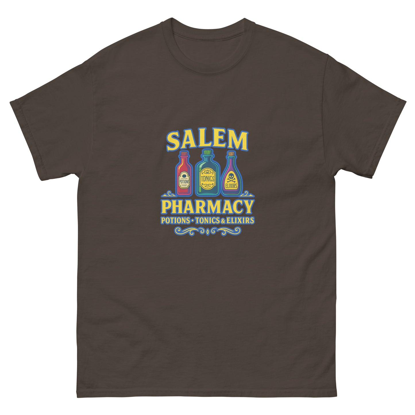 Salem Pharmacy – Potions, Tonics & Elixirs | Witchy apparel & Esoteric clothing brown