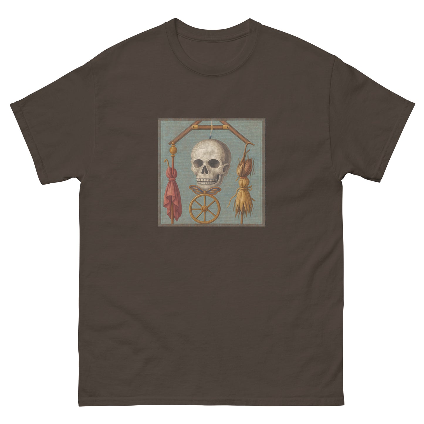 Ancient Roman Wheel of Fortune Mosaic – Esoteric apparel brown
