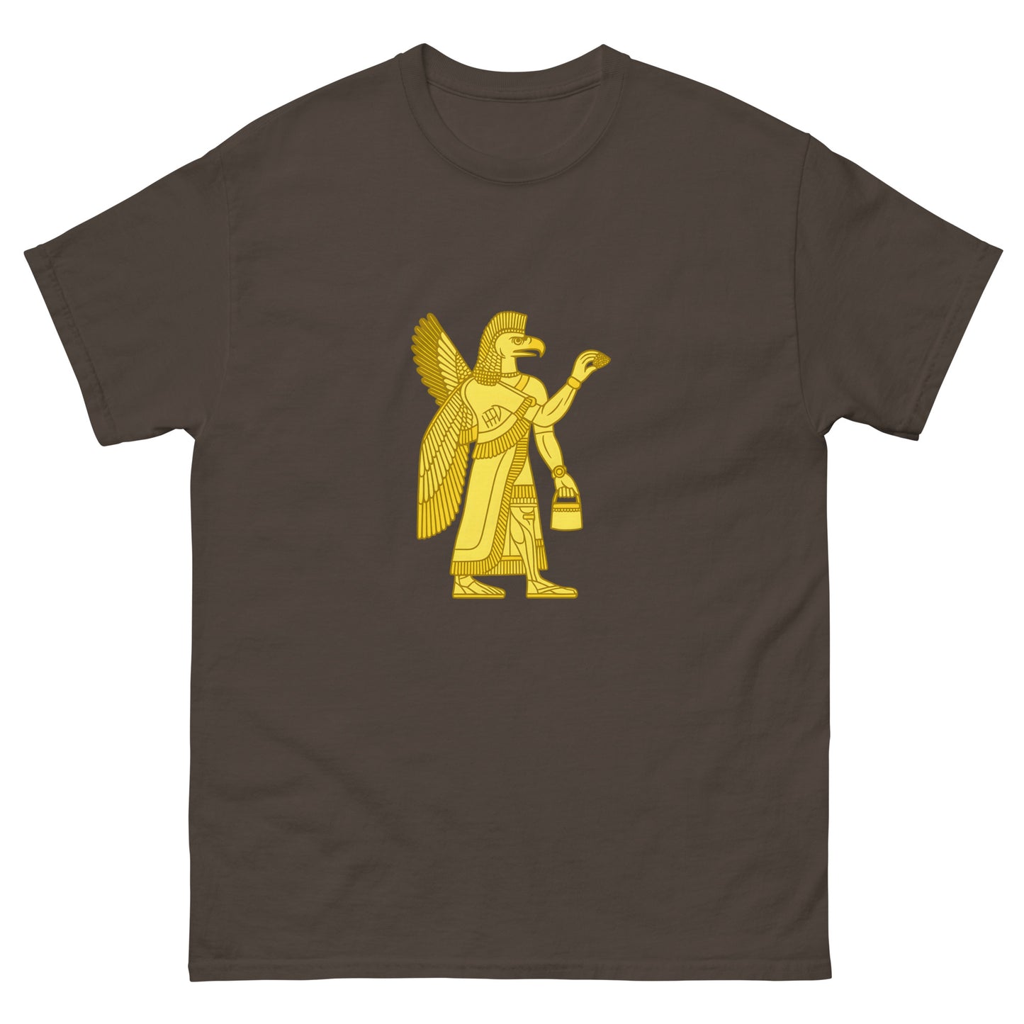 Apkallu Esoteric clothes – Winged Guardian from Mesopotamian Mythology brown