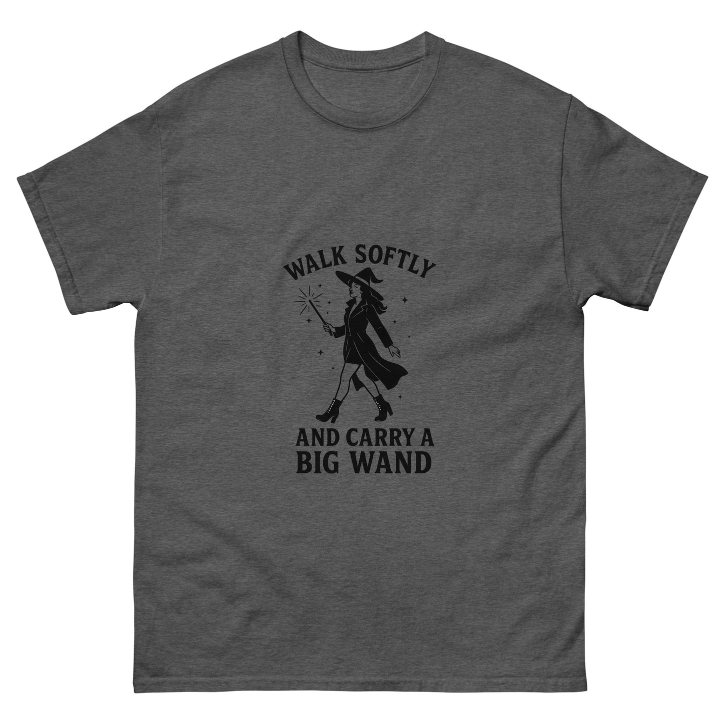 Walk Softly and Carry a Big Wand – Witchy Clothes with Attitude grey