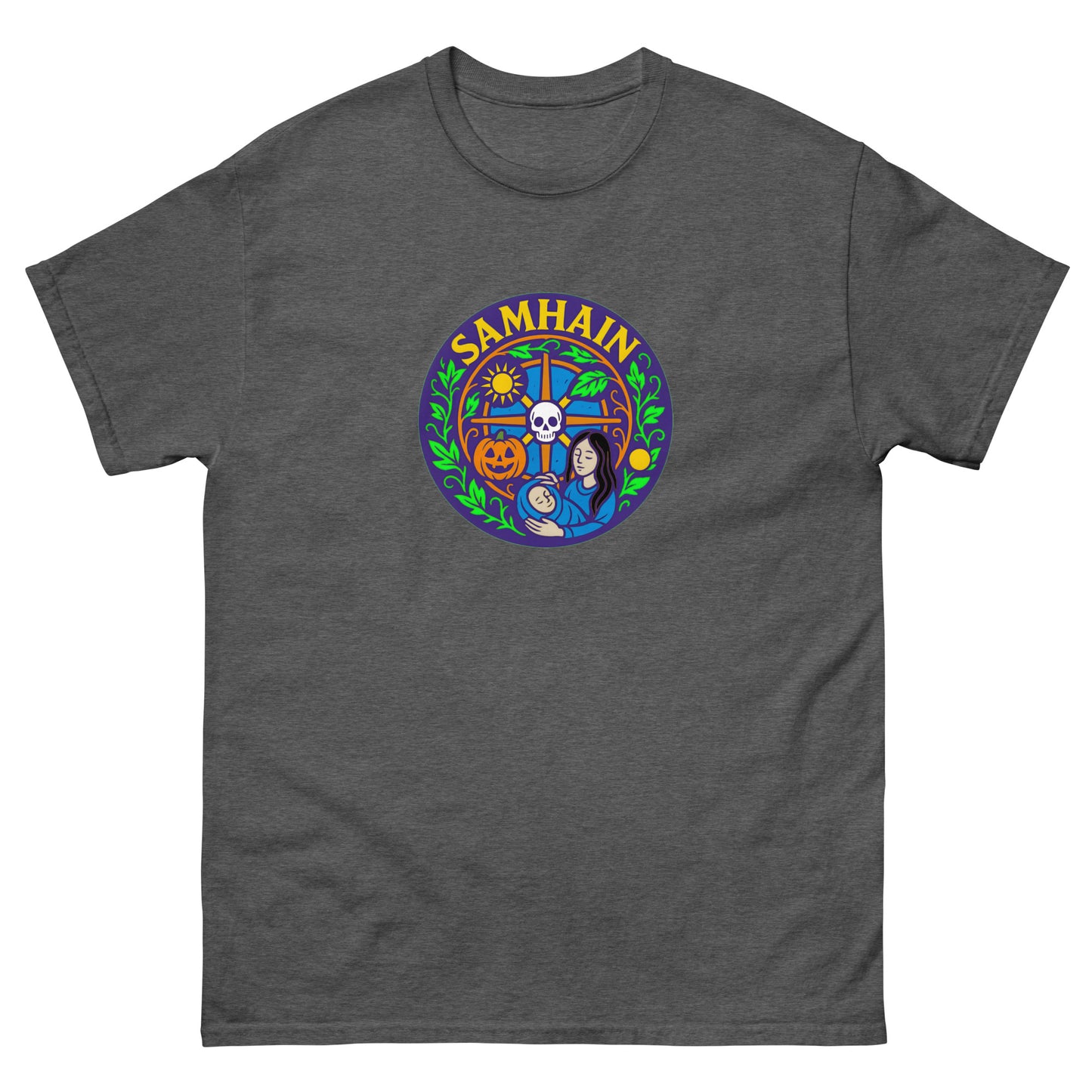 Samhain Wheel – Esoteric Clothing for the Witch’s New Year grey