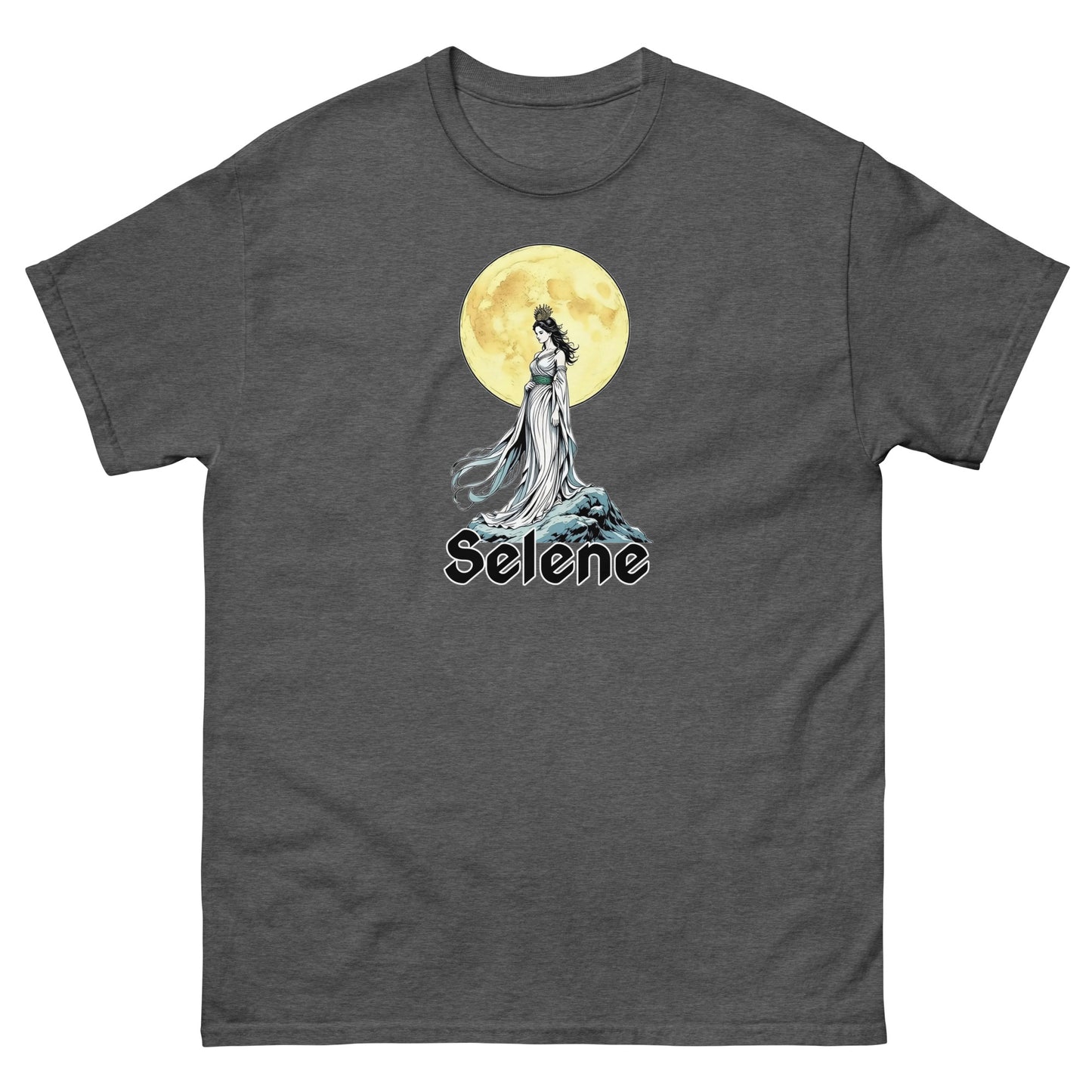 Selene Moon Goddess Esoteric Clothing | Witchy Apparel grey