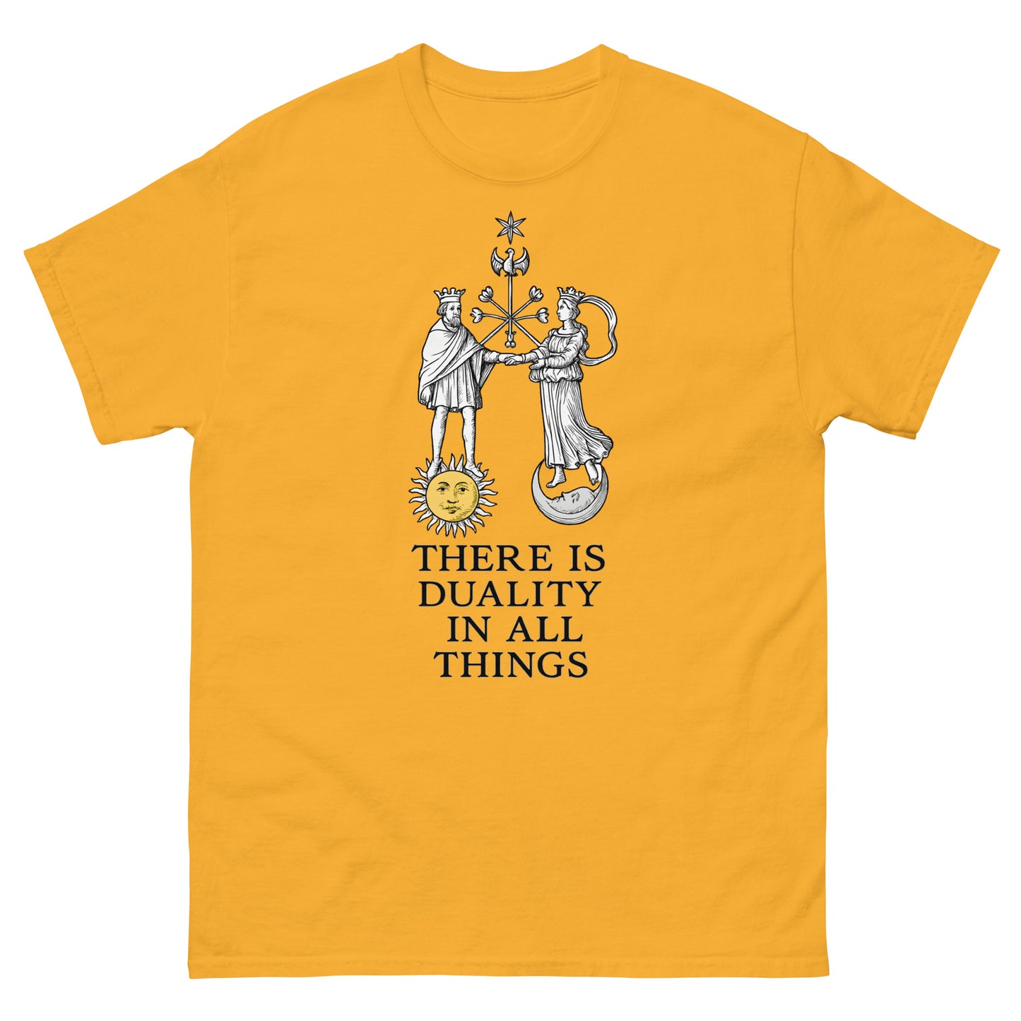 Esoteric clothing gold