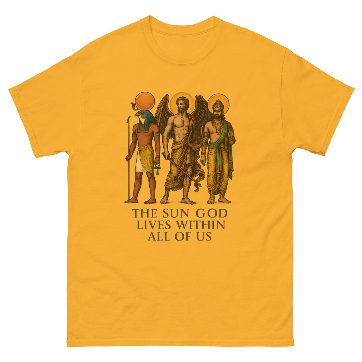 Spiritual Shirt gold
