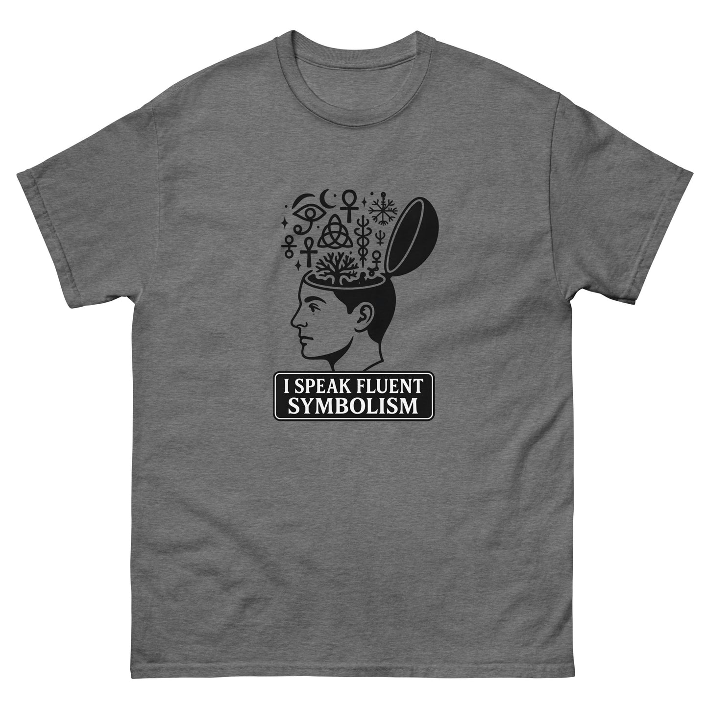 I Speak Fluent Symbolism Shirt – Occult Symbolic Esoteric clothing grey