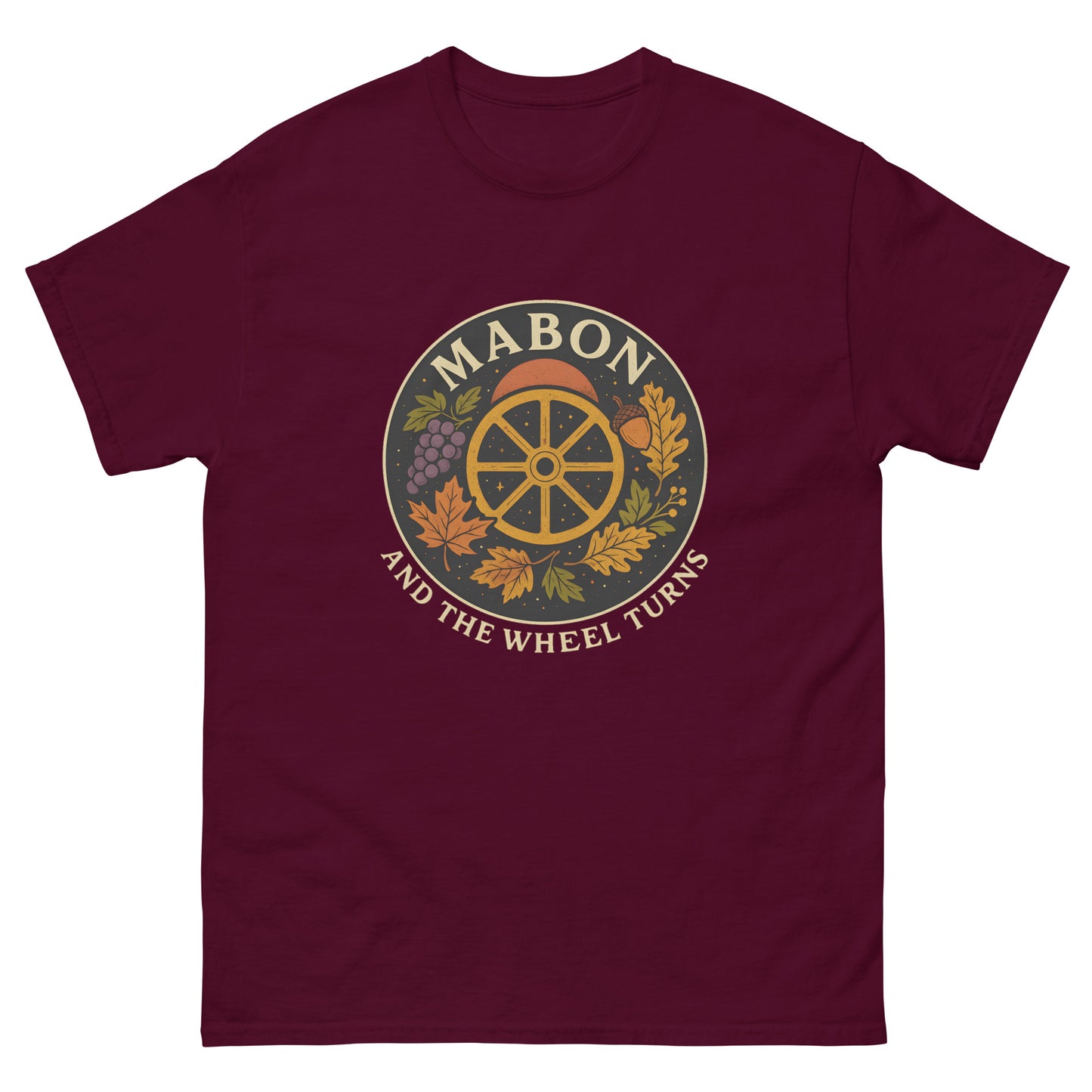 Mabon – Pagan Esoteric clothing for the Autumn Equinox | maroon