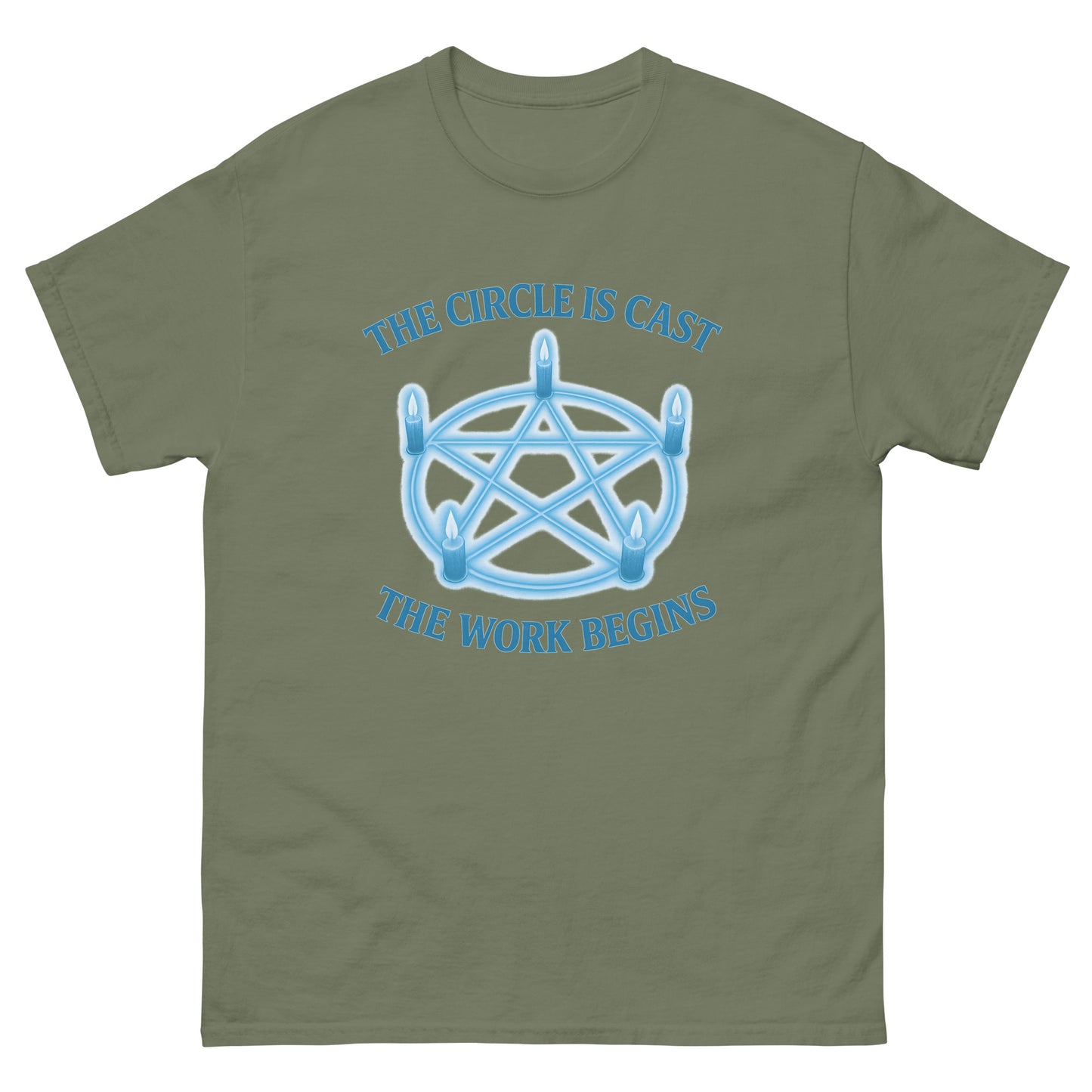Title: The Circle Is Cast – Witchcraft Apparel witchy clothes green