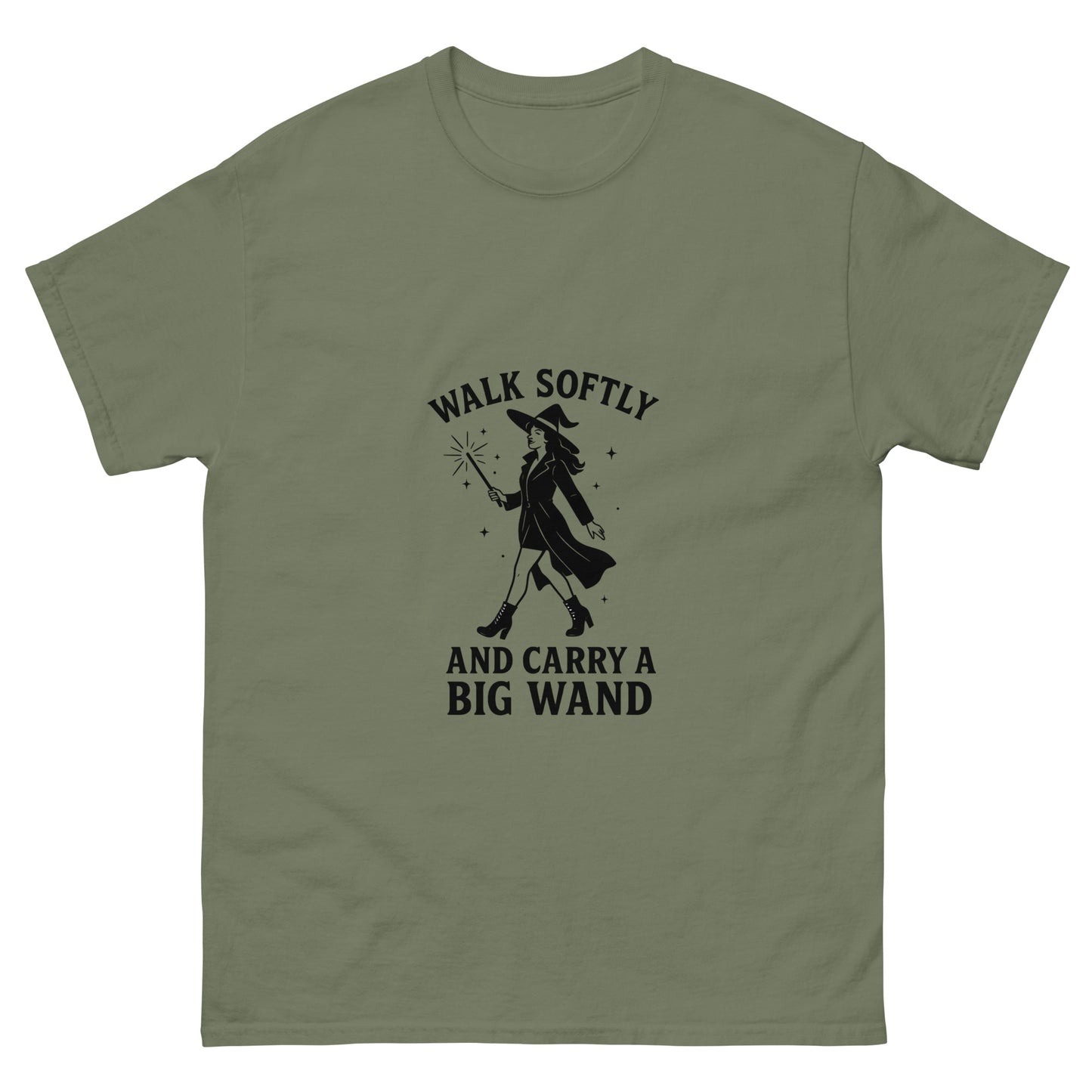 Walk Softly and Carry a Big Wand – Witchy Clothes with Attitude green