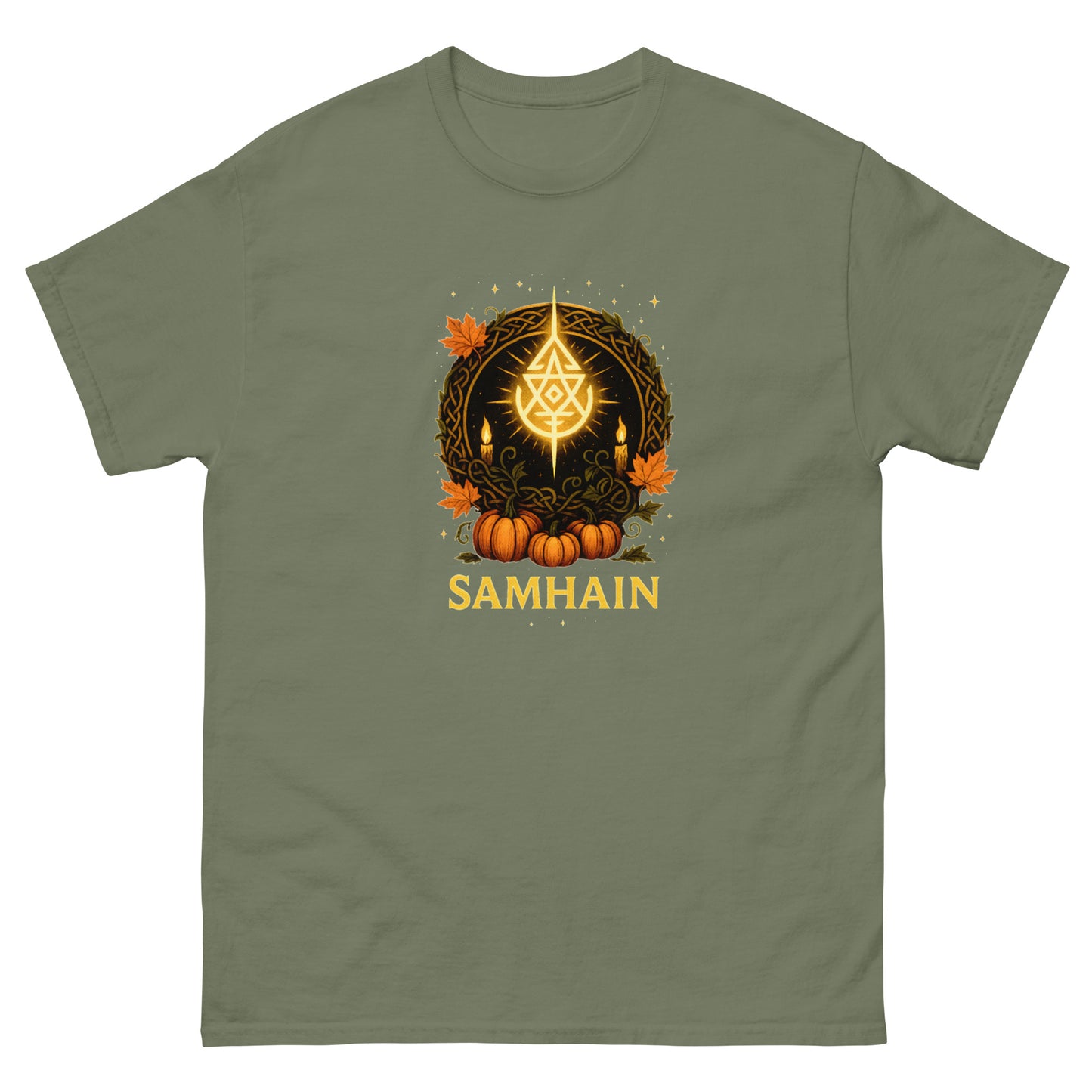 Samhain Ancestral Sigil – Esoteric Clothing for Ritual & Ancestor Work green