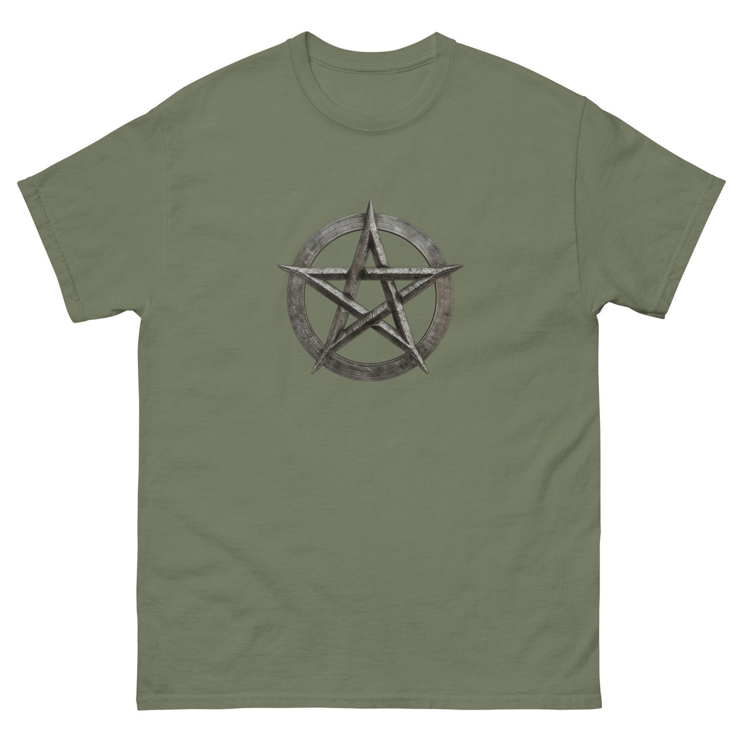Pentacle of the Underworld – Esoteric Clothing Unisex T-Shirt green