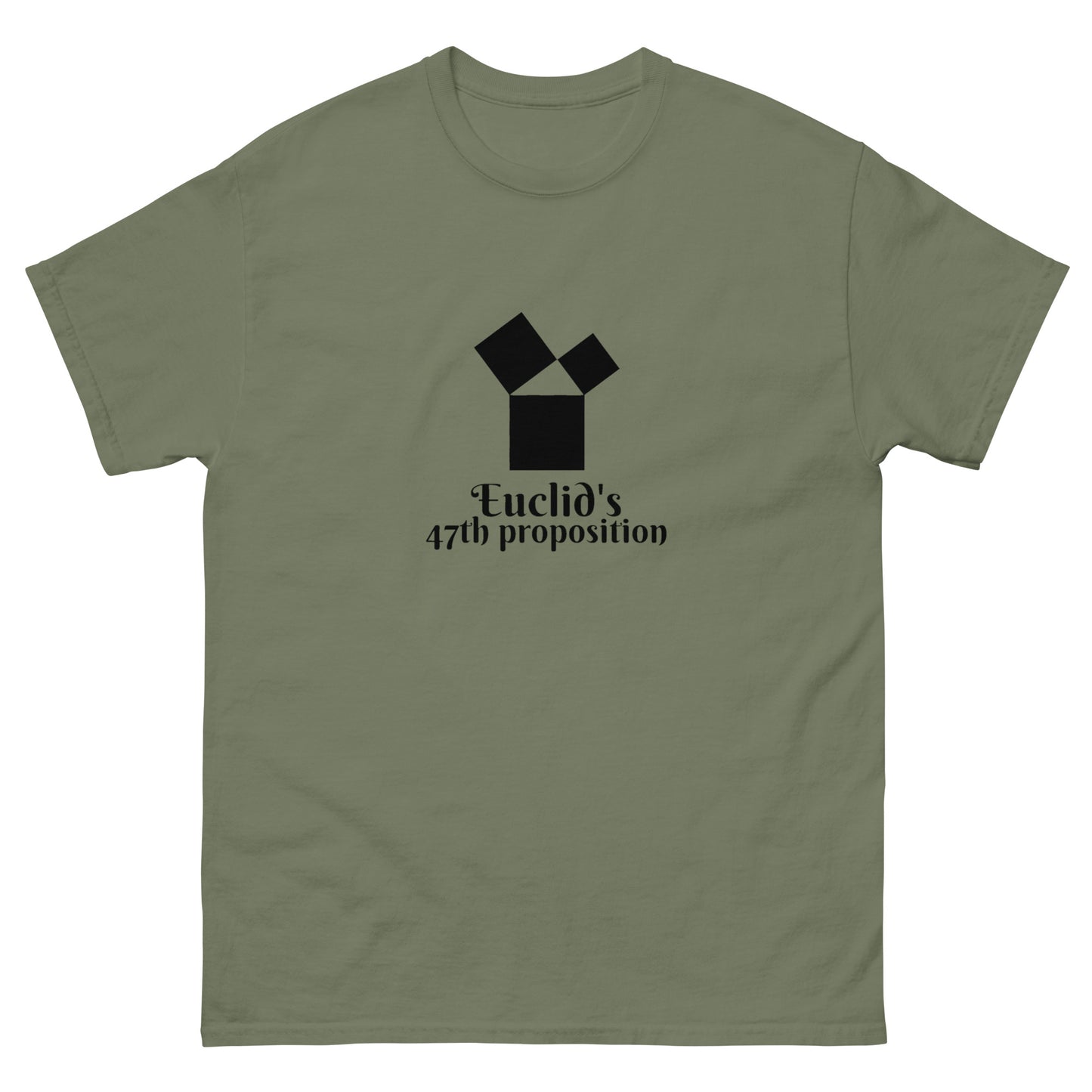 Euclid’s 47th Proposition Esoteric Clothing – Sacred Geometry & Masonic Symbolism green