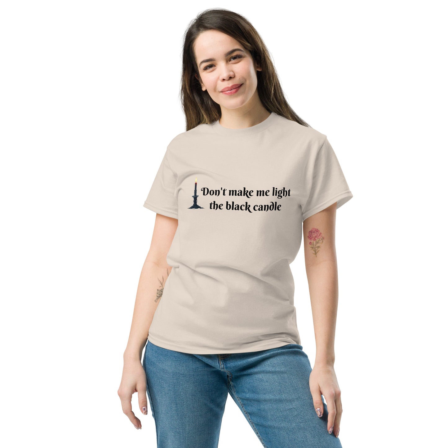 Don’t Make Me Light the Black Candle – Witchy Clothes with Attitude female
