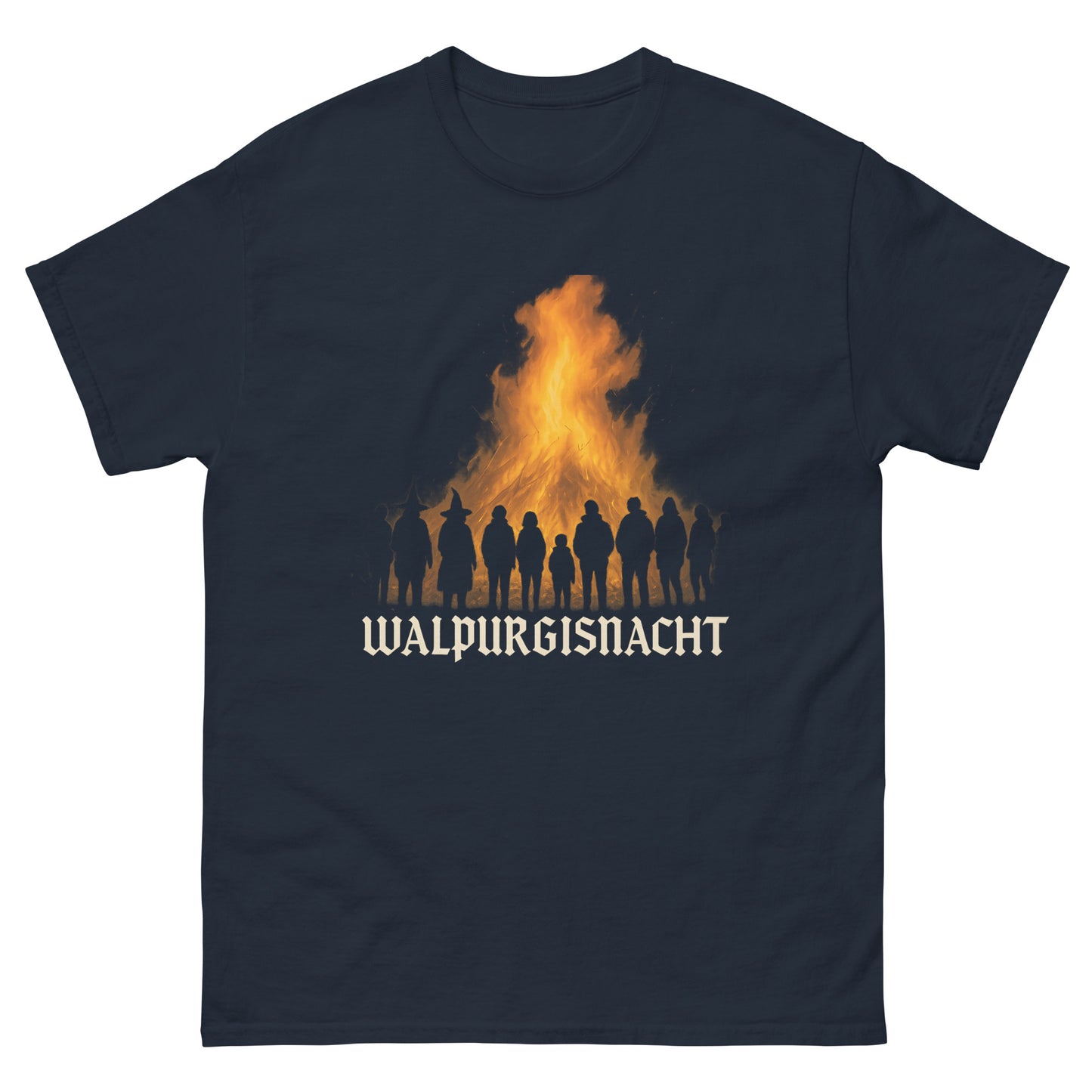 Walpurgisnacht Esoteric clothing – Spiritual Fire Festival Design navy