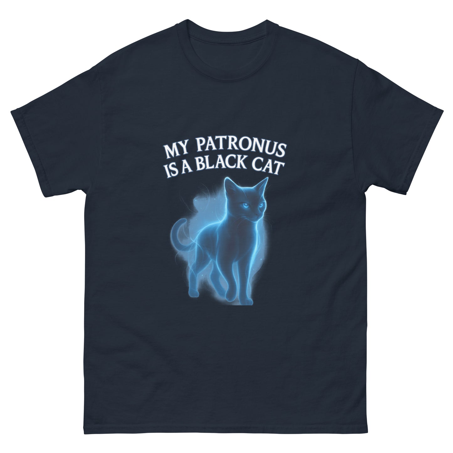My Patronus Is a Black Cat – Esoteric clothing, Witchy clothes navy
