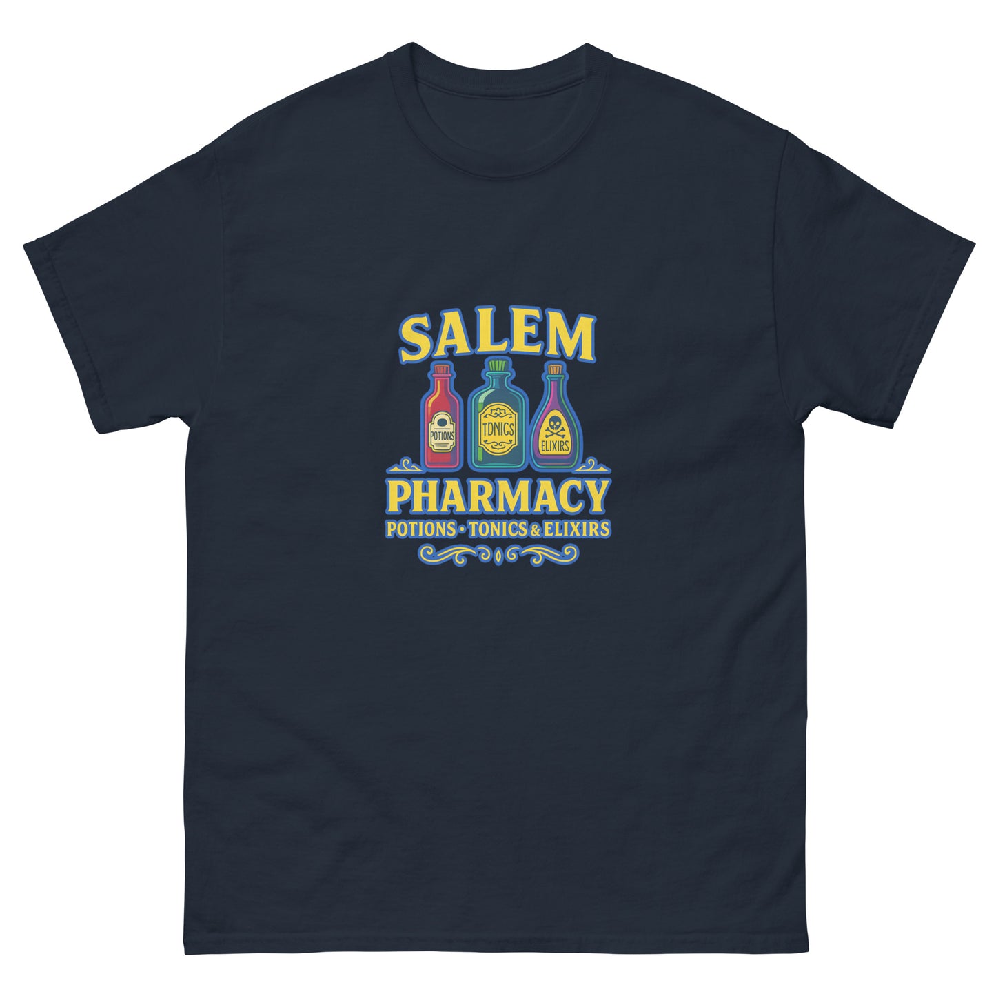 Salem Pharmacy – Potions, Tonics & Elixirs | Witchy apparel & Esoteric clothing navy