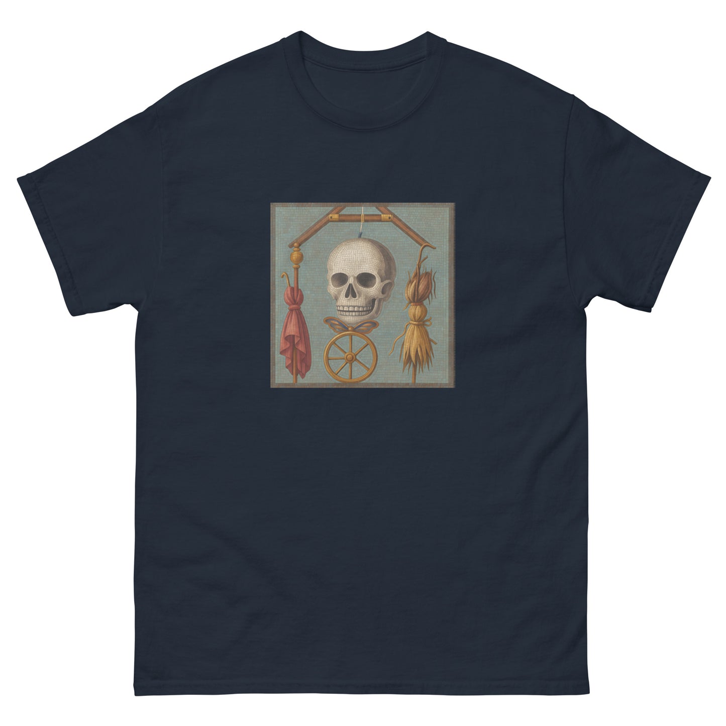 Ancient Roman Wheel of Fortune Mosaic – Esoteric apparel navy