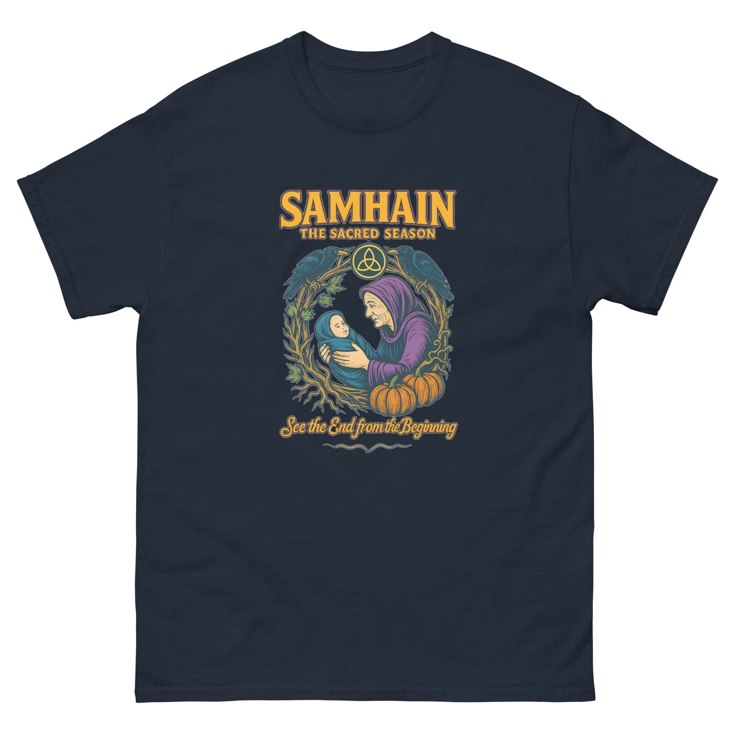 Samhain – The Sacred Season | Esoteric Clothing for the Turning of the Year navy