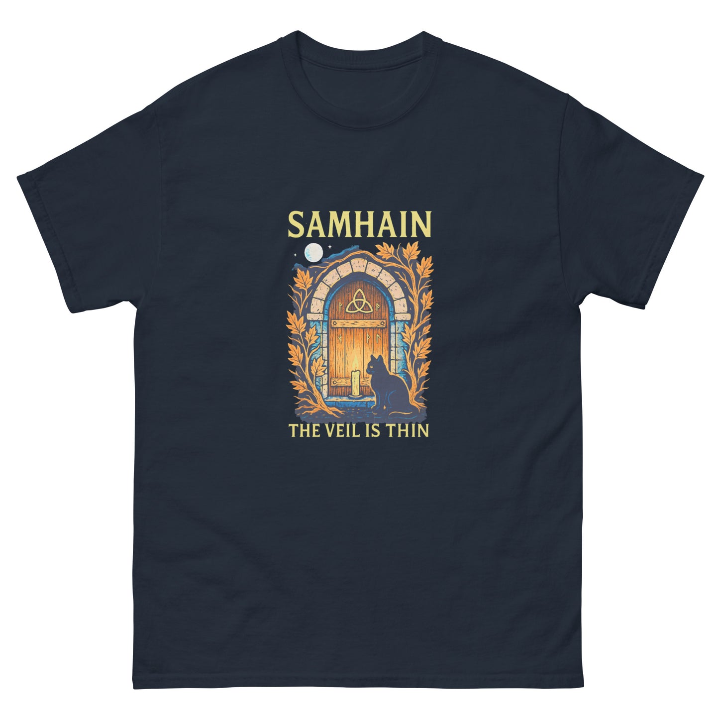 Samhain – The Veil Is Thin | Esoteric Clothing for Ancestral Connection navy