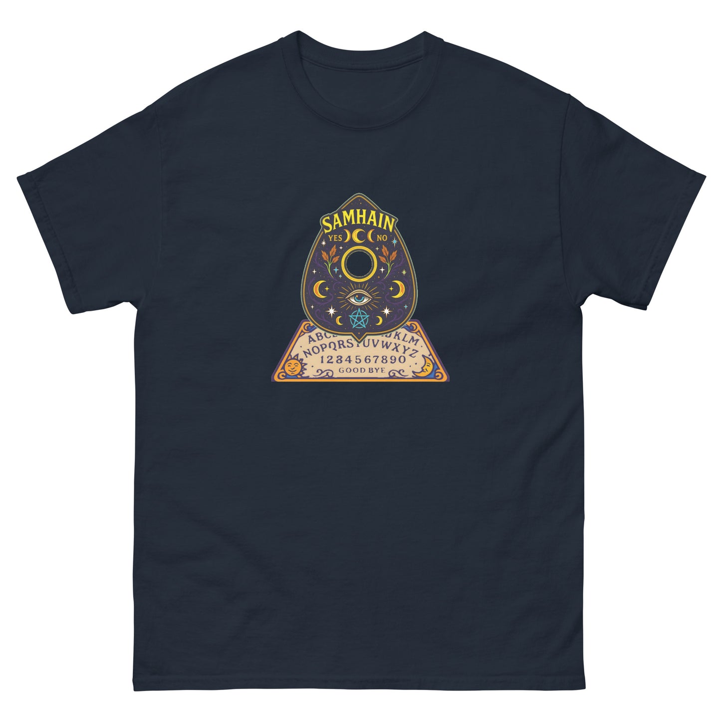Samhain Planchette – Esoteric Clothing witchy apparel for Divination & Ritual navy