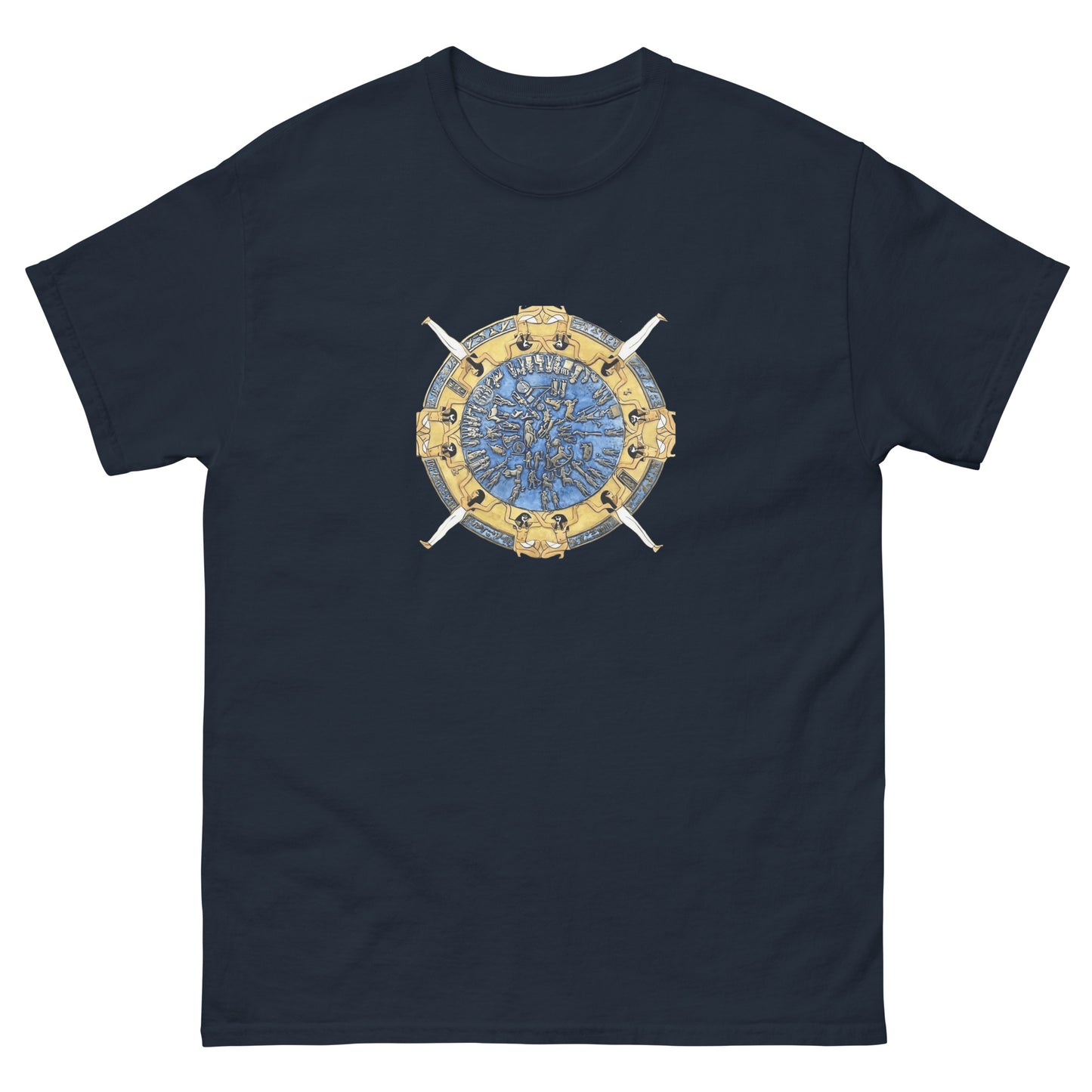 Dendera Zodiac – Ancient Egyptian Astrology Esoteric apparel navy