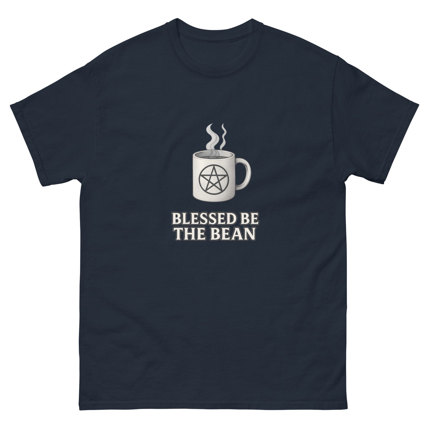 Blessed Be the Bean – Witchy Clothes, Esoteric Apparel navy