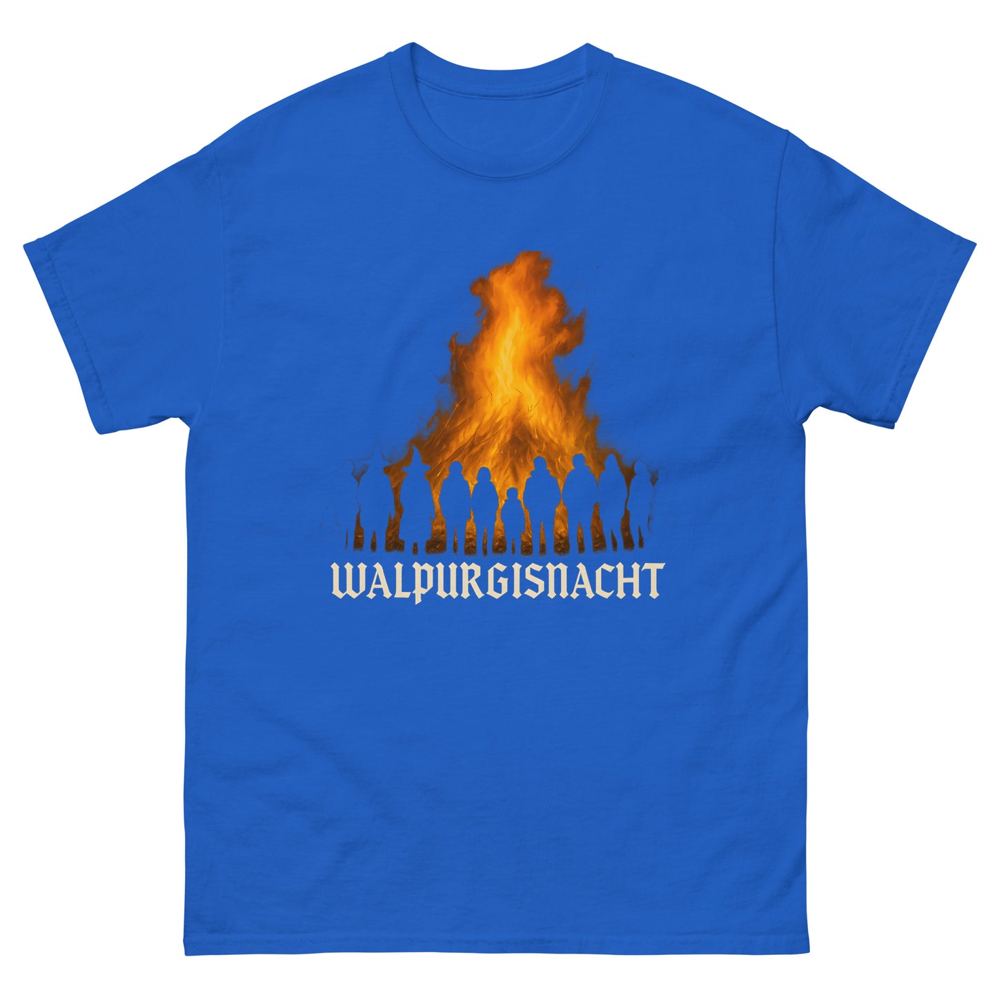 Walpurgisnacht Esoteric clothing – Spiritual Fire Festival Design blue