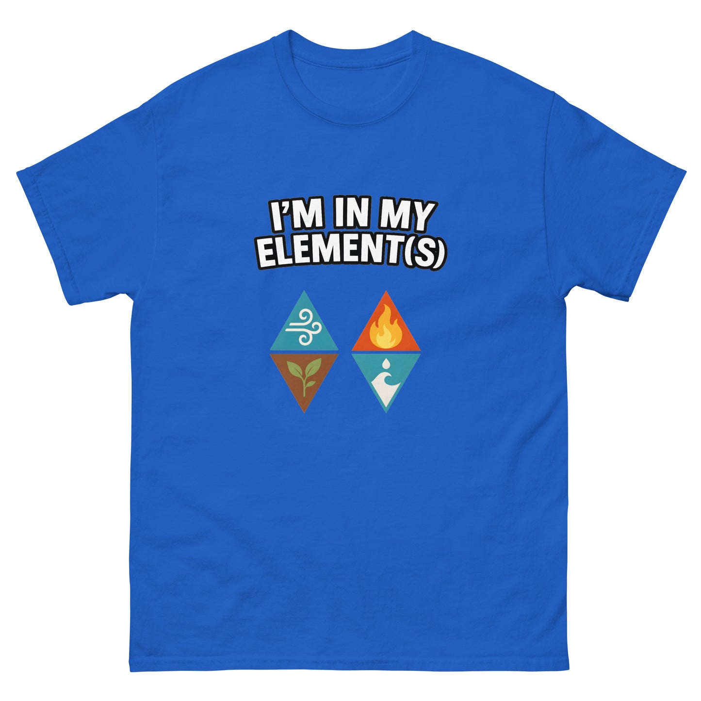 I’m in My Element(s) – Esoteric clothing, Design witchy apparel blue