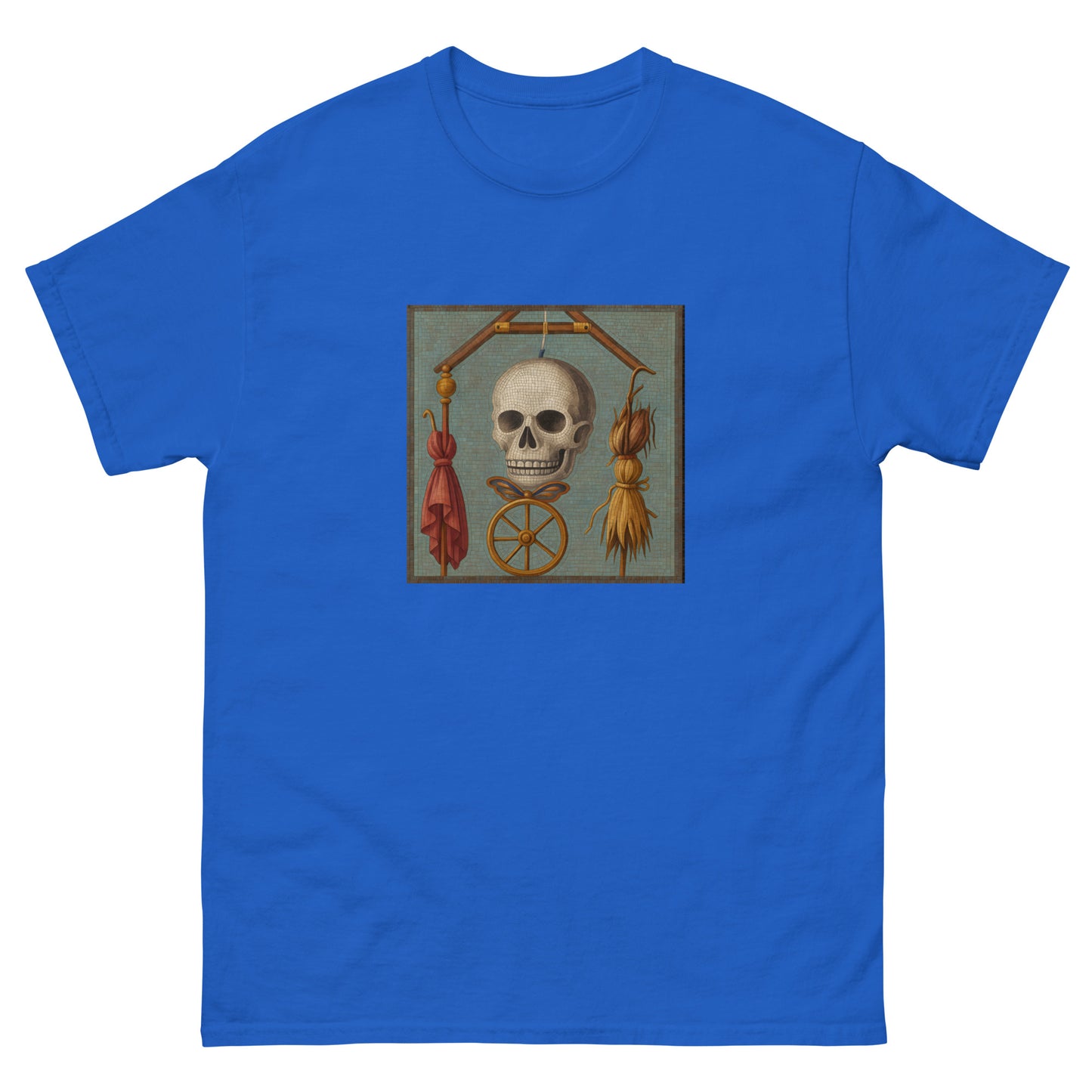 Ancient Roman Wheel of Fortune Mosaic – Esoteric apparel blue