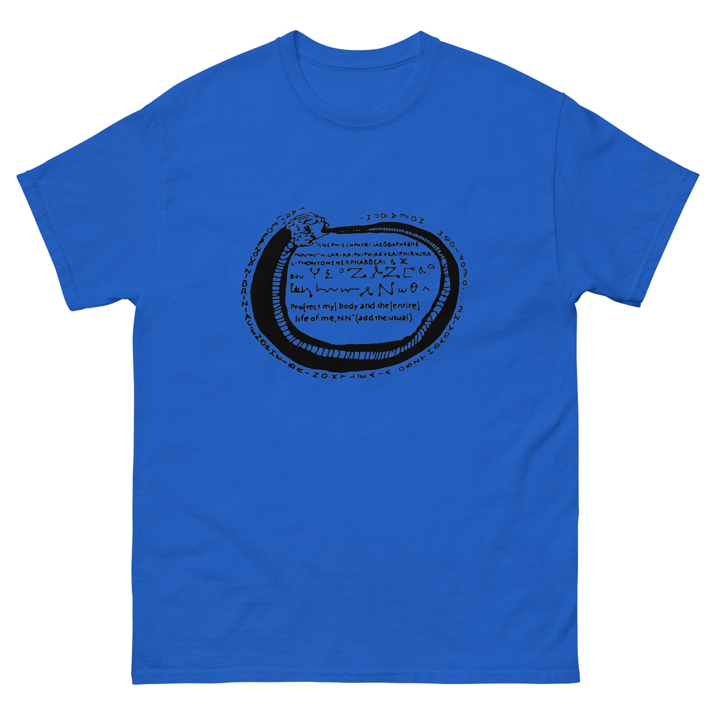 PGM Ouroboros Protection Spell – Esoteric apparel blue
