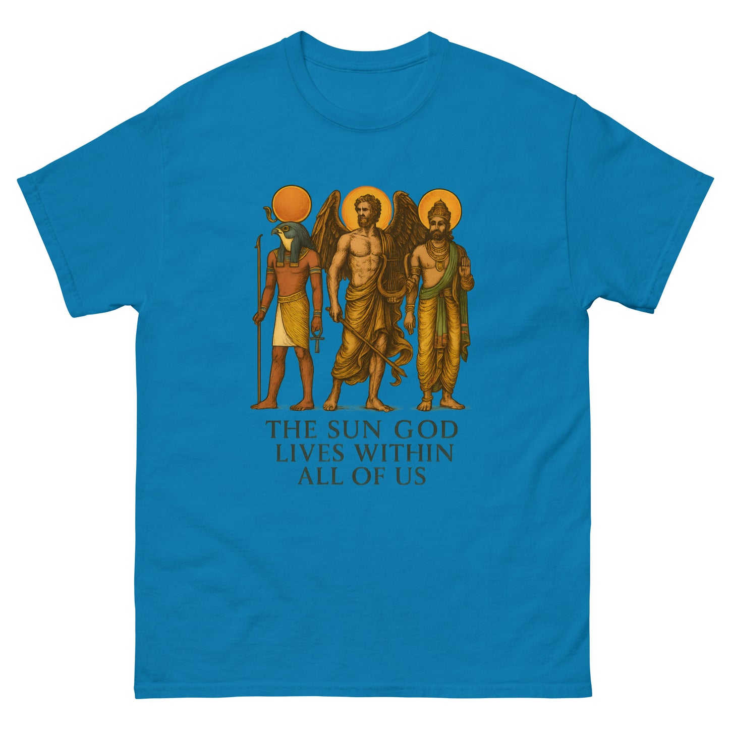 Spiritual Shirt blue