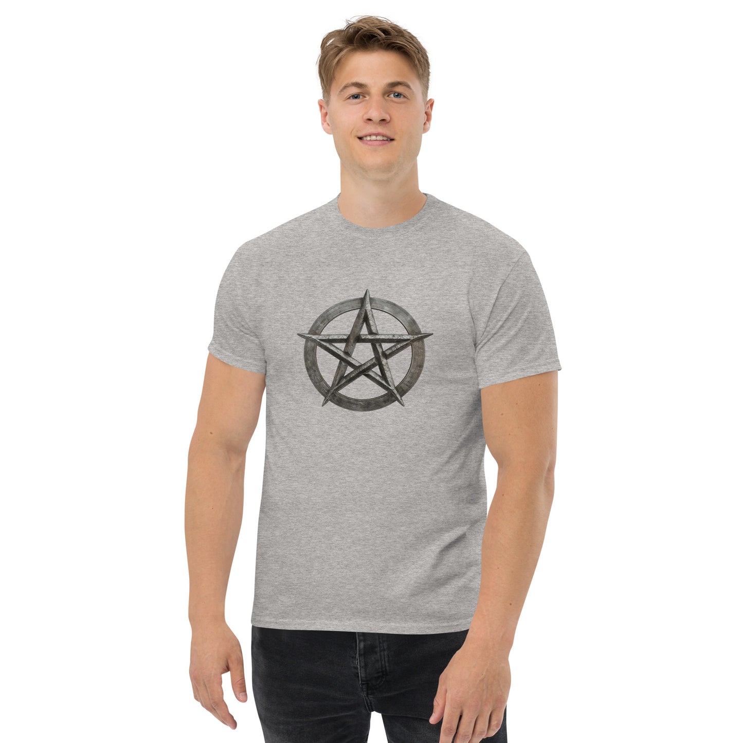 Pentacle of the Underworld Unisex T-Shirt, Esoteric Apparel male