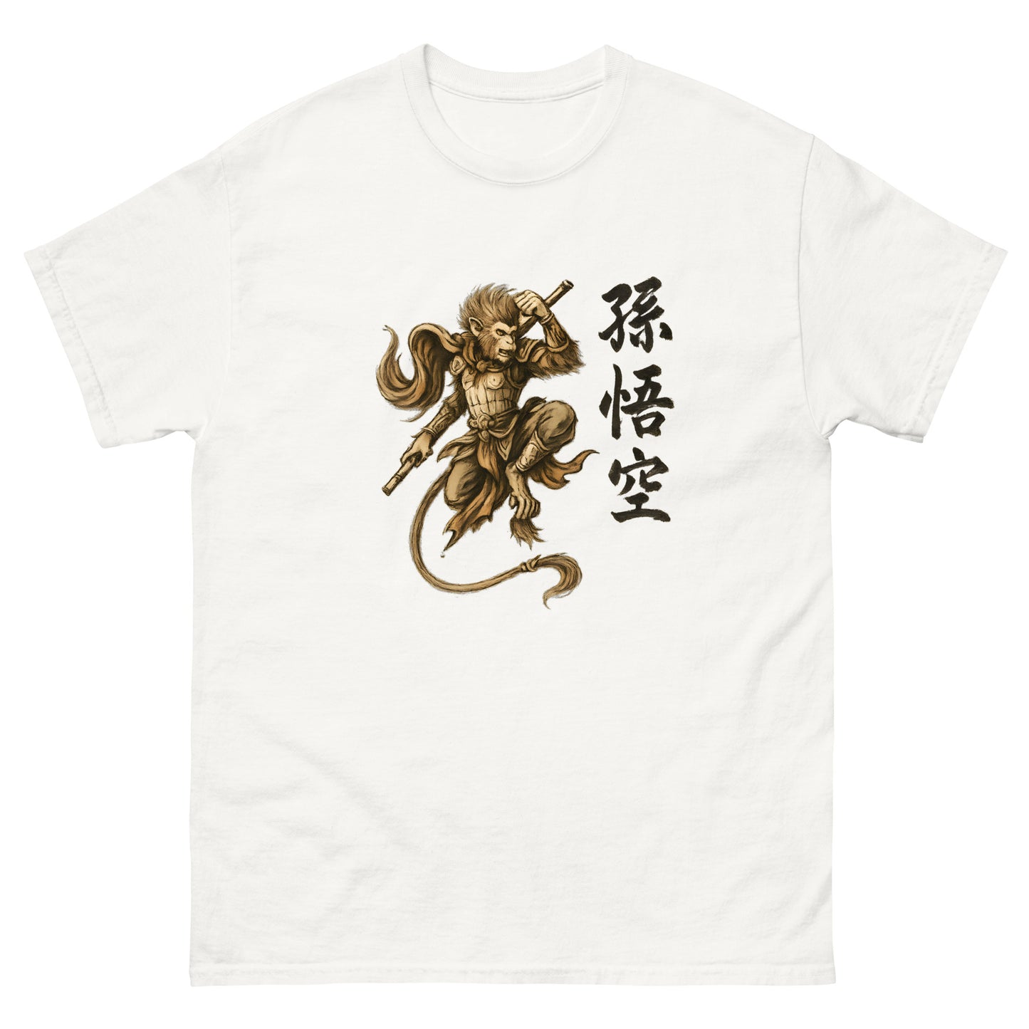 Sun Wukong – Esoteric Apparel Featuring the Monkey King of Myth white