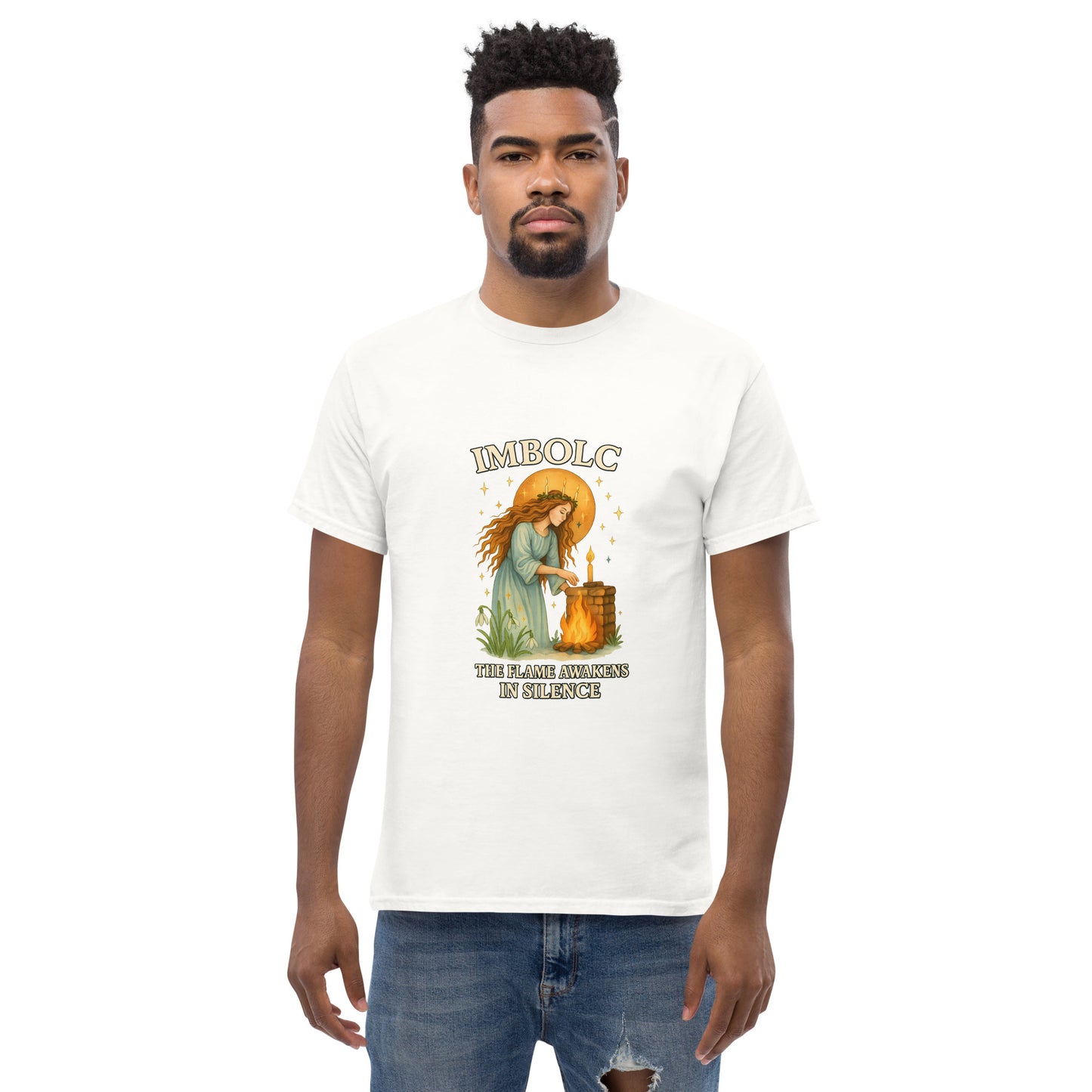 Imbolc Shirt – Witchy Clothes for the Sabbat of Brigid male