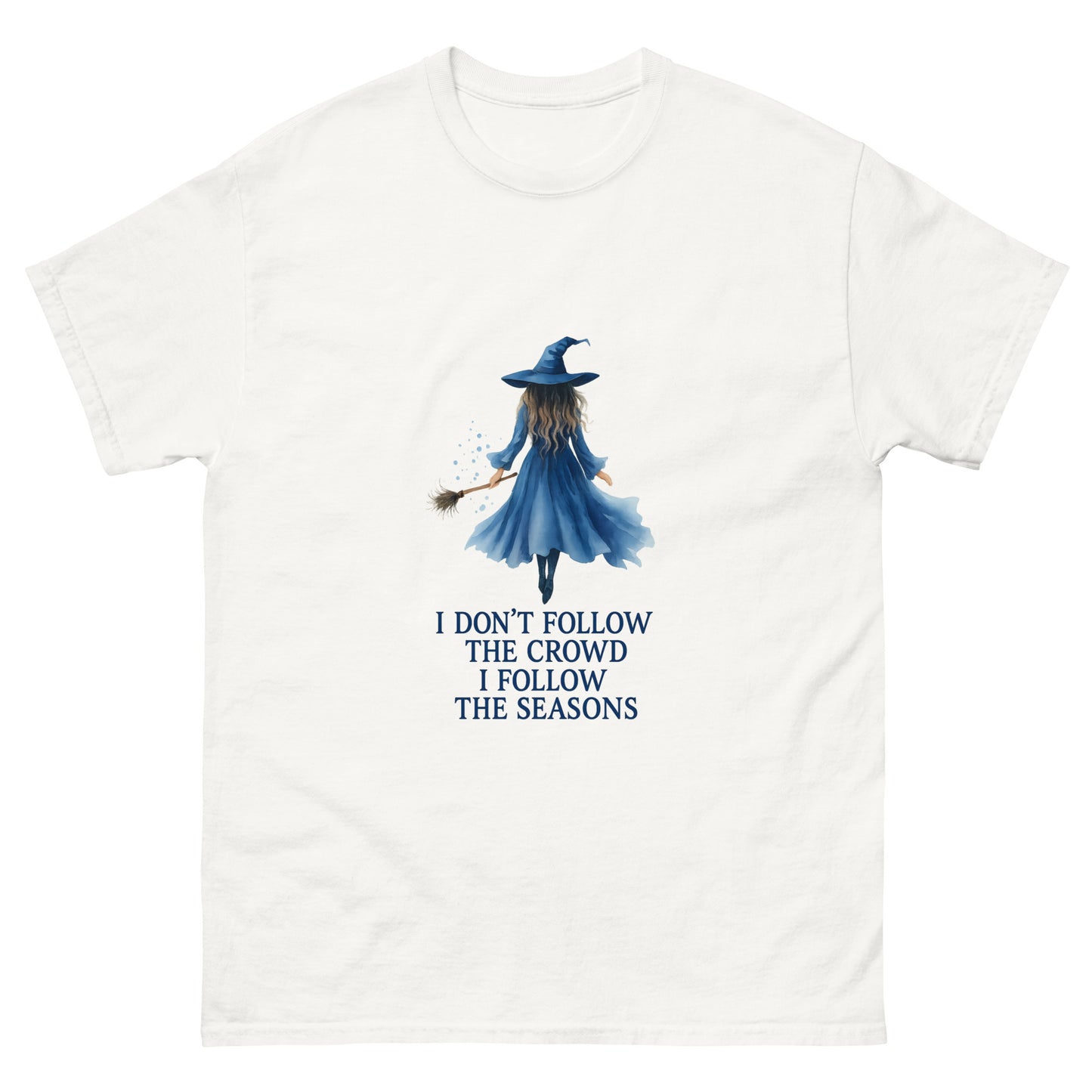 I Follow the Seasons – Witchy Apparel Esoteric clothing white