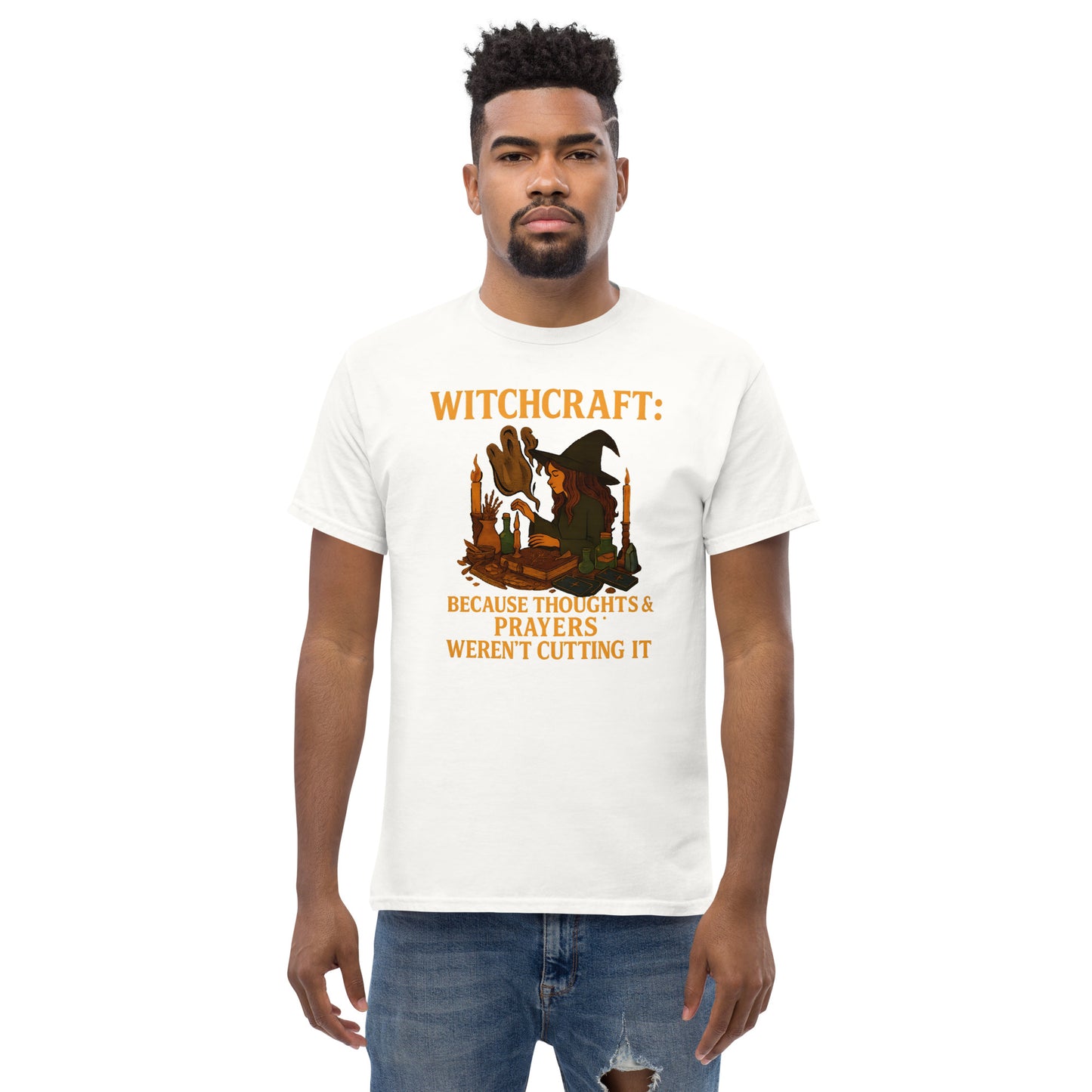 Witchcraft – Because Thoughts & Prayers Weren’t Cutting It witchy apparel male