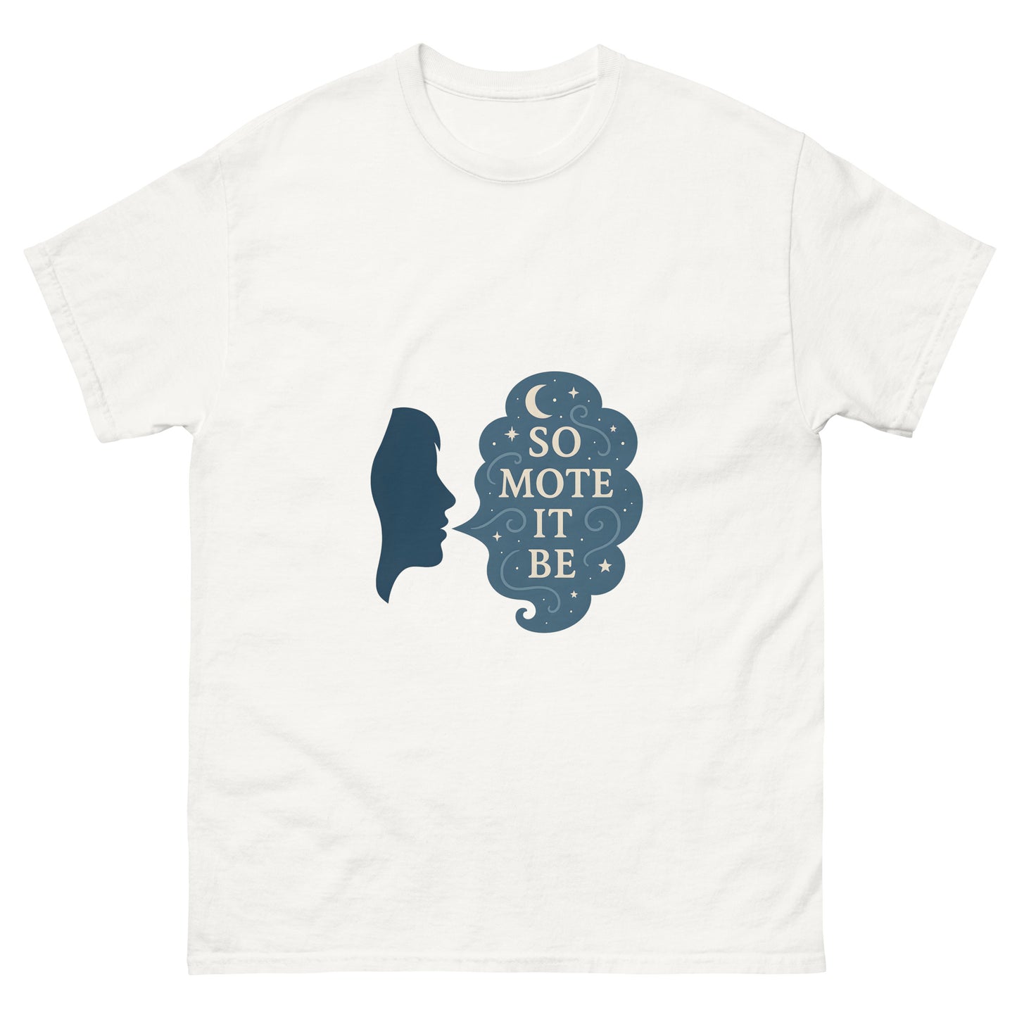 So Mote It Be – Mystical Witchy Apparel for Ritual Power white