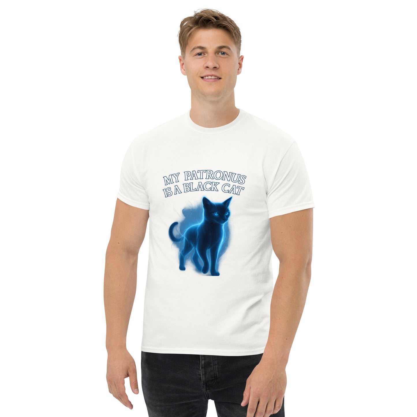 My Patronus Is a Black Cat – Witchy Apparel for Magical Minds male