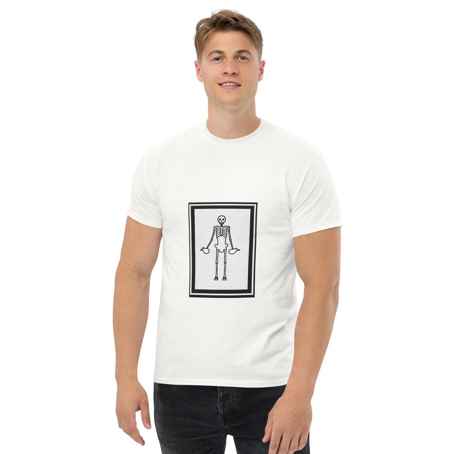 Pompeii Skeleton Mosaic – Historical Esoteric Clothing Design male