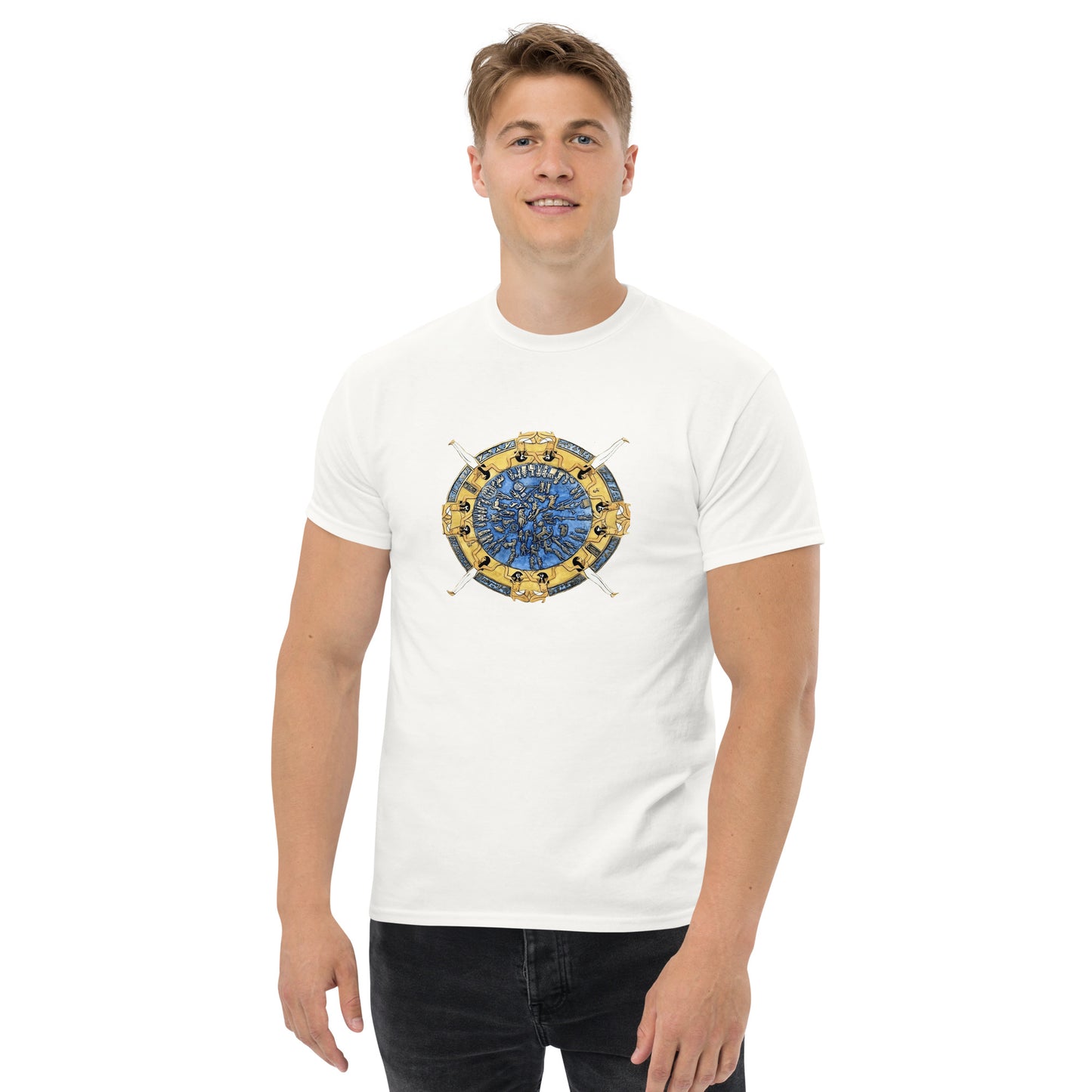 Dendera Zodiac – Esoteric Clothing with Ancient Egyptian Astrology male