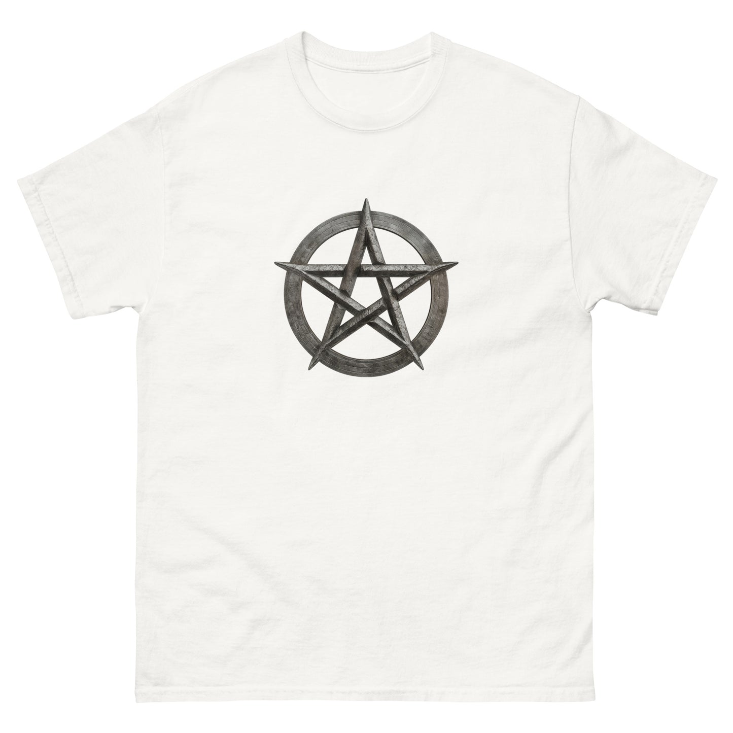 Pentacle of the Underworld Unisex T-Shirt, Esoteric Apparel white