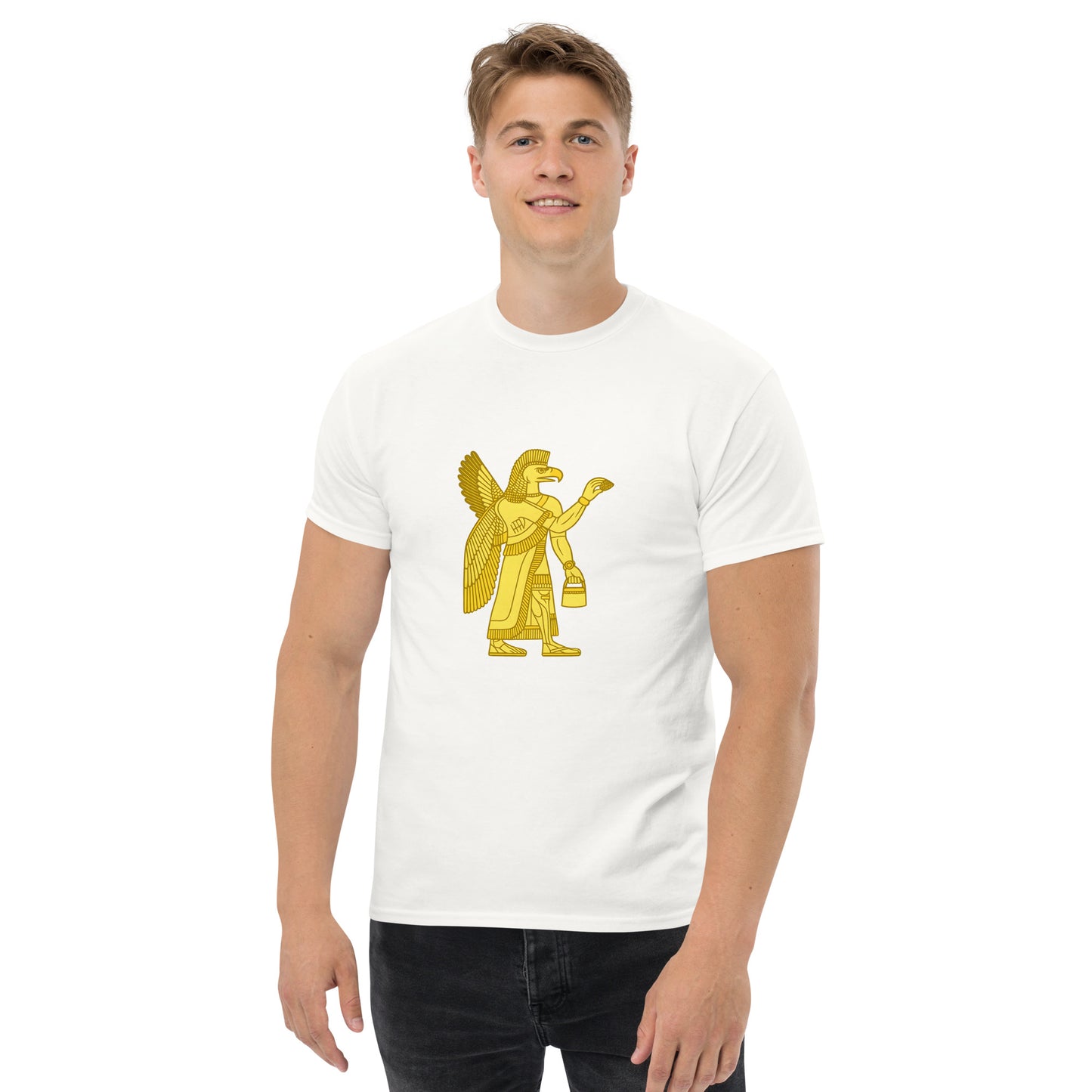 Apkallu – Esoteric Apparel with Ancient Mesopotamian Symbolism white
