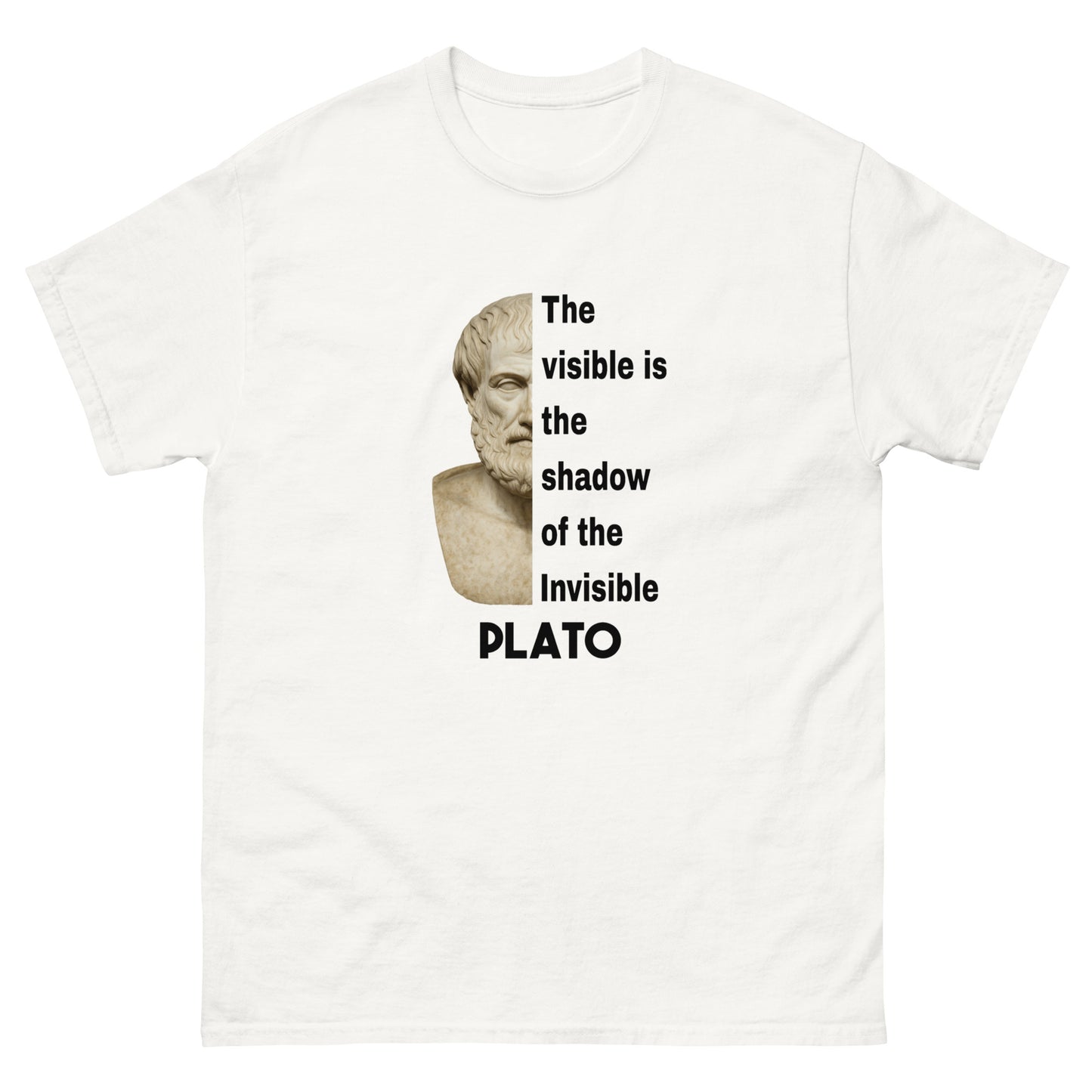 The Visible Is the Shadow of the Invisible – Esoteric Apparel white