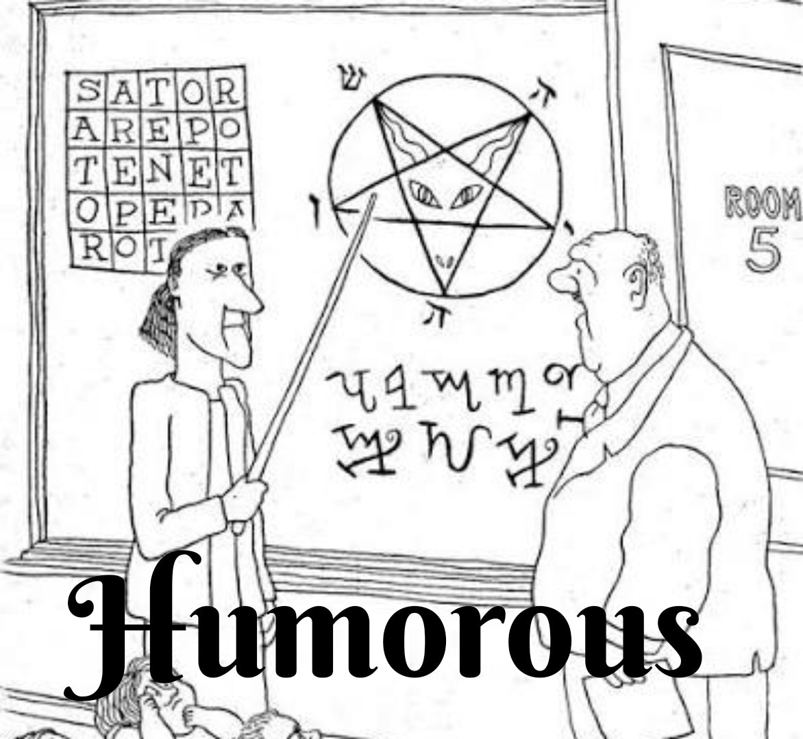 Humorous Designs – Witchy Apparel & Esoteric Clothing with a Playful Twist