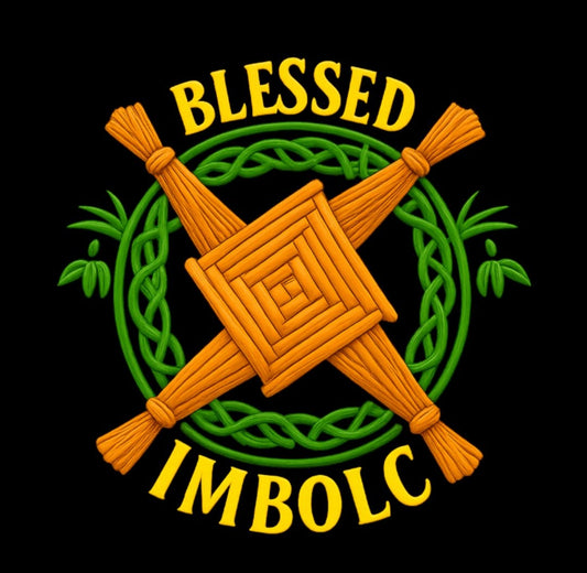 Blessed Imbolc – Brigid’s Cross | Esoteric Clothing main